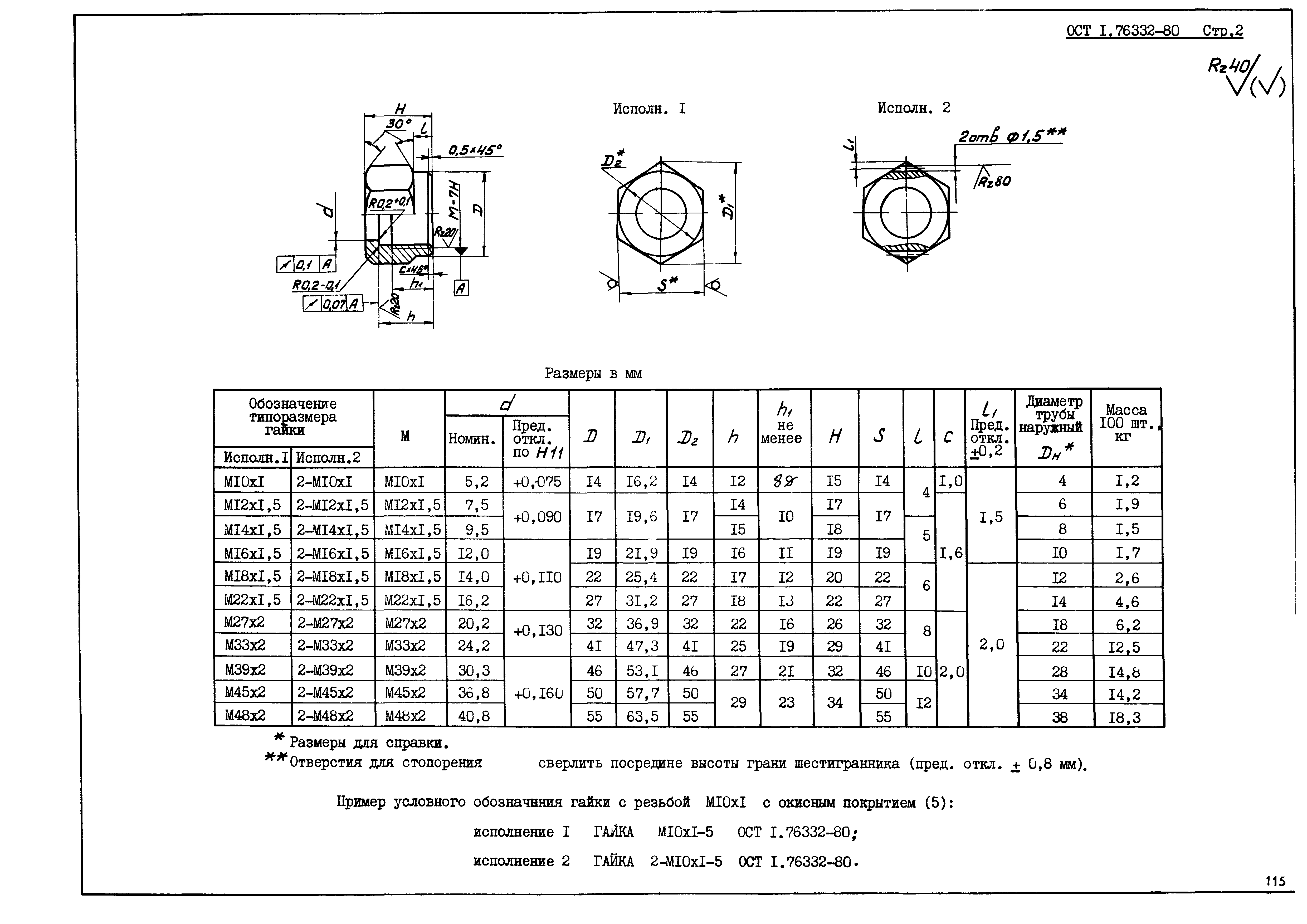 ОСТ 1 76332-80