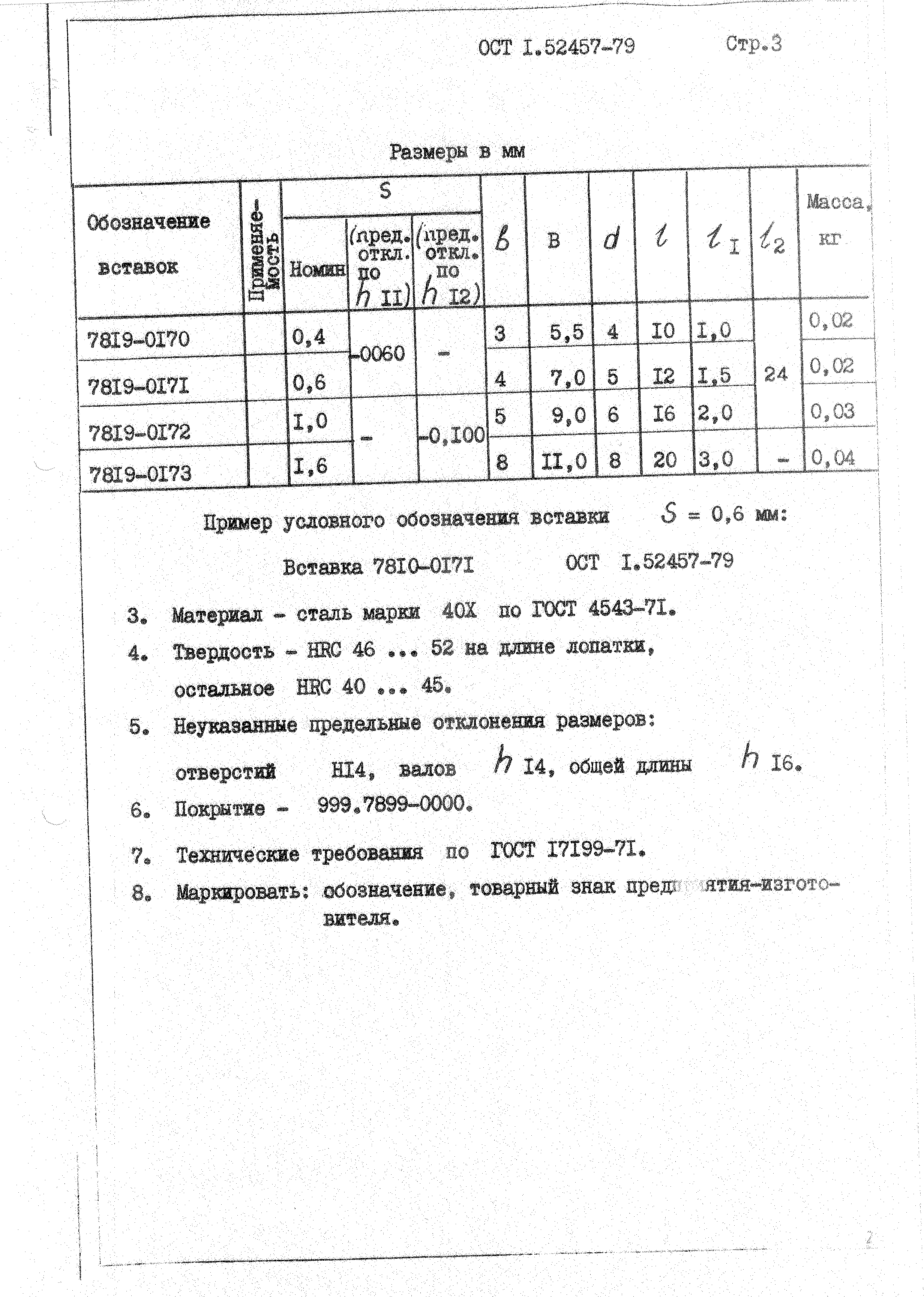 ОСТ 1 52457-79