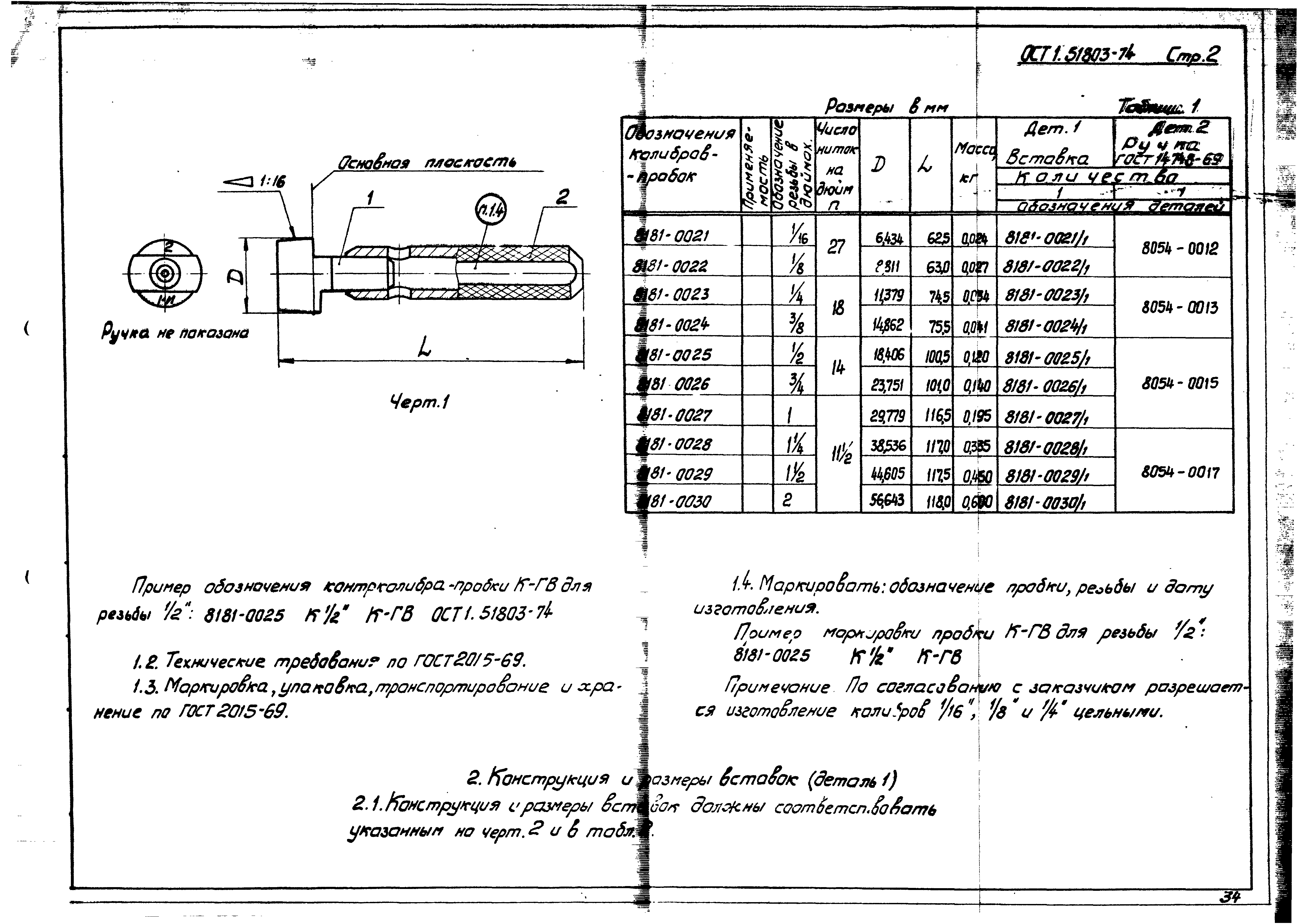 ОСТ 1 51803-74