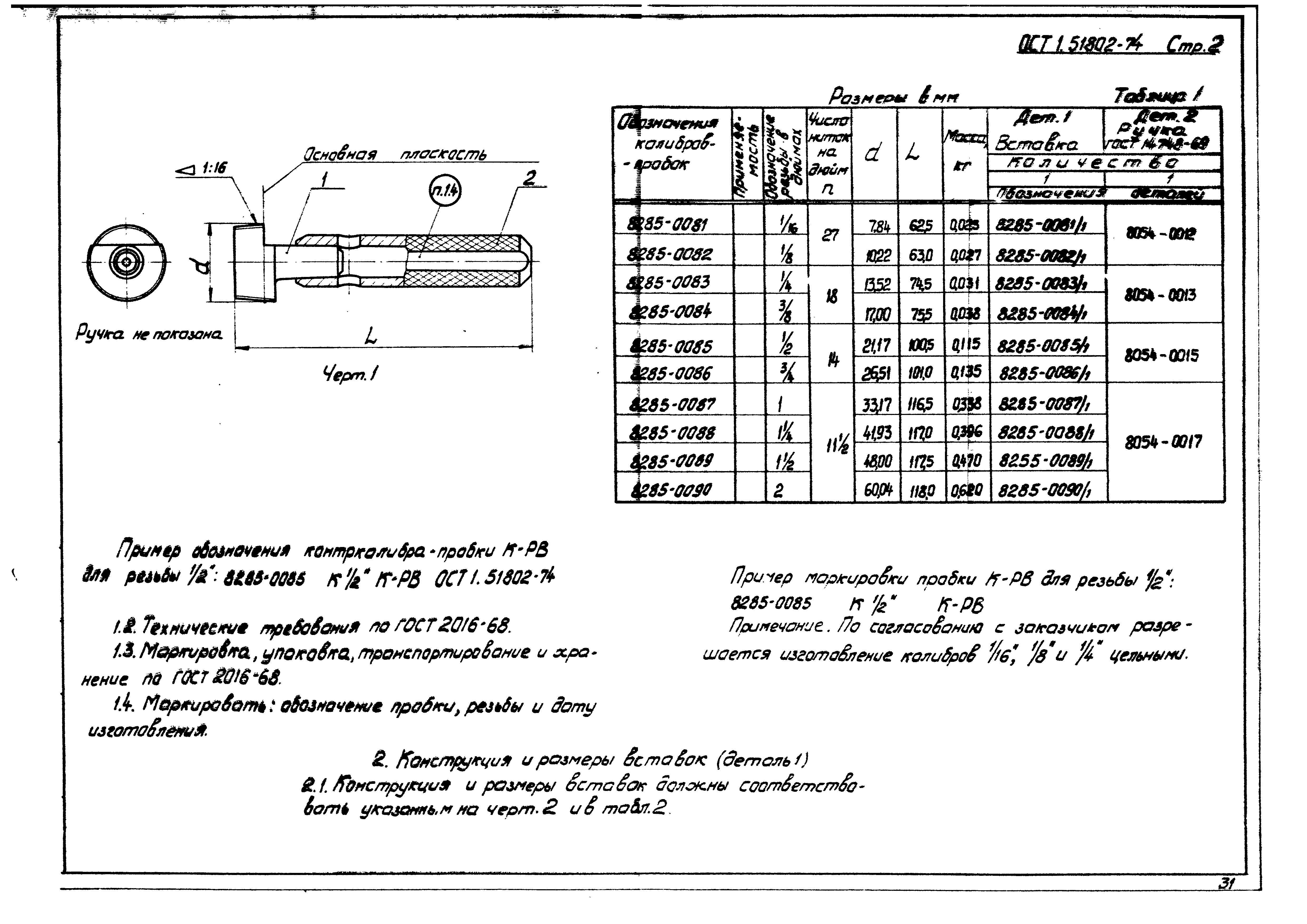 ОСТ 1 51802-74