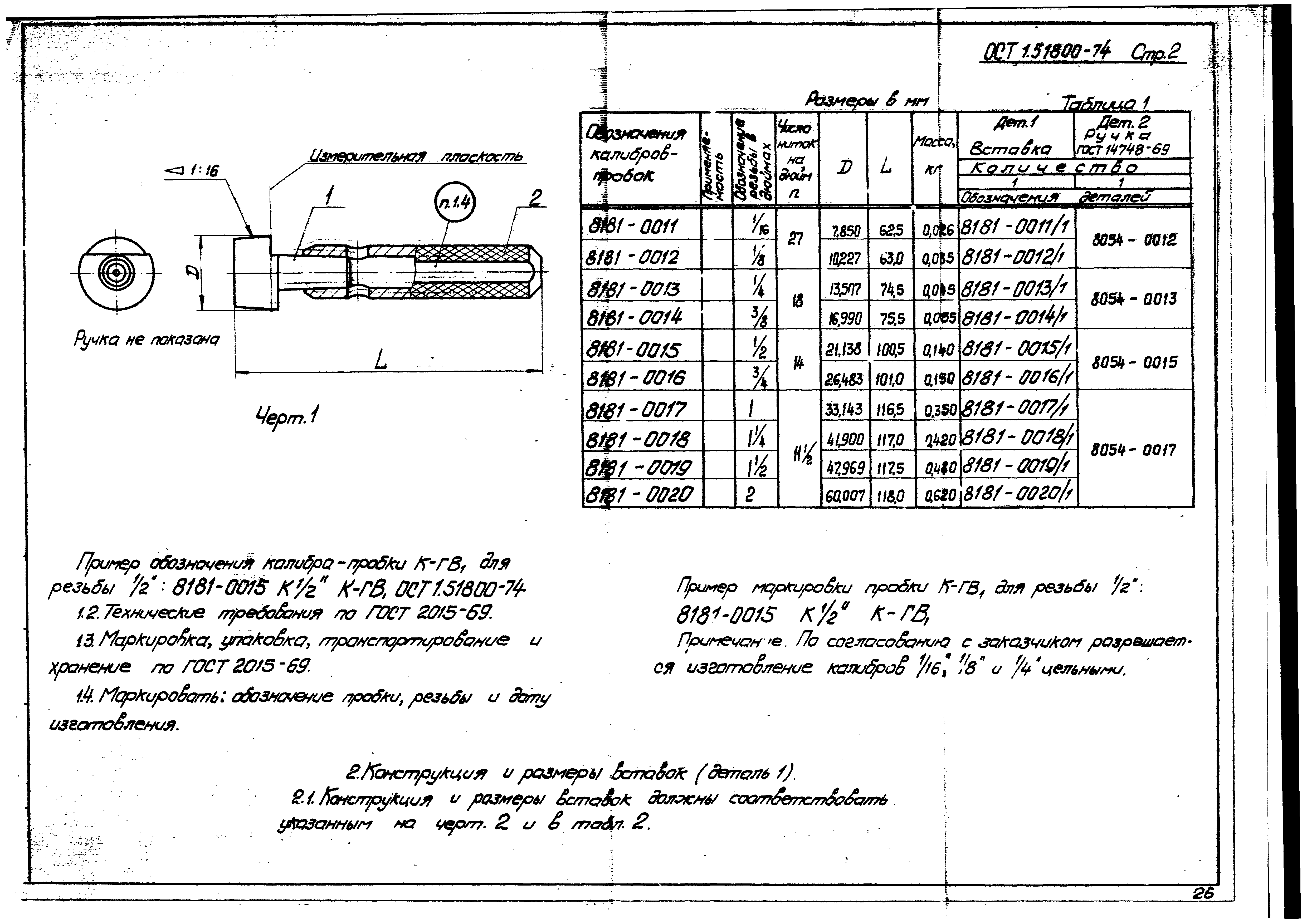 ОСТ 1 51800-74