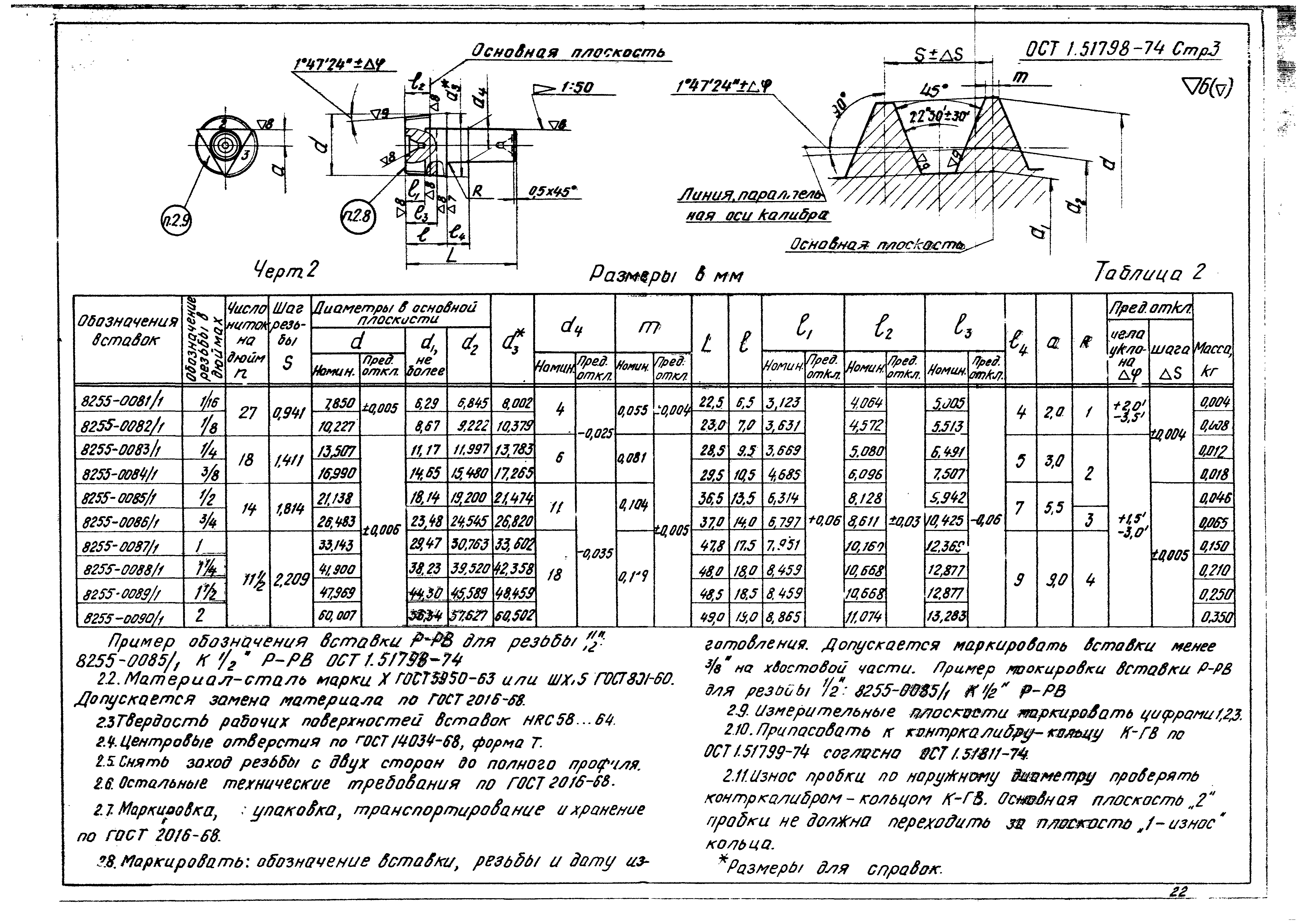 ОСТ 1 51798-74