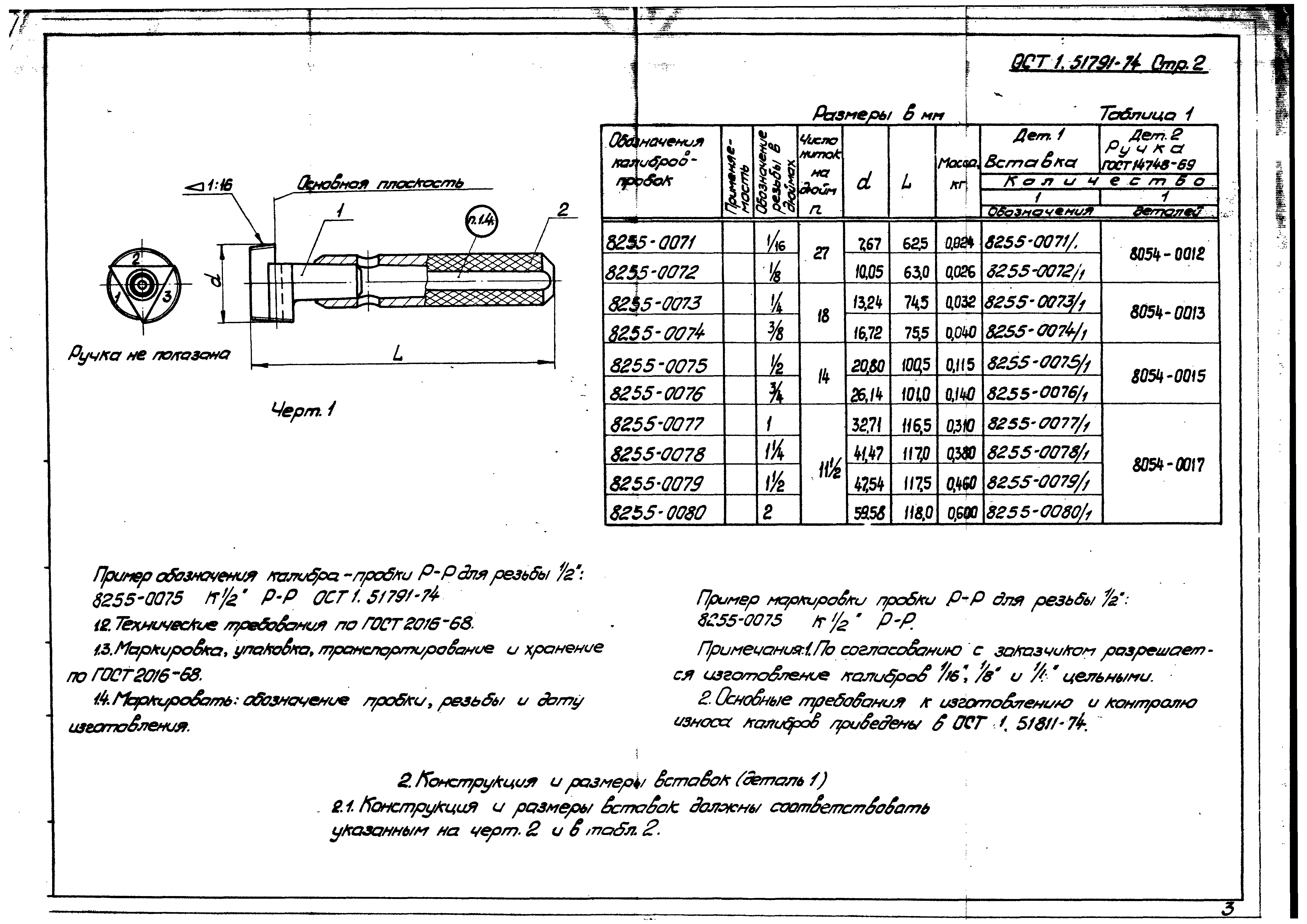 ОСТ 1 51791-74