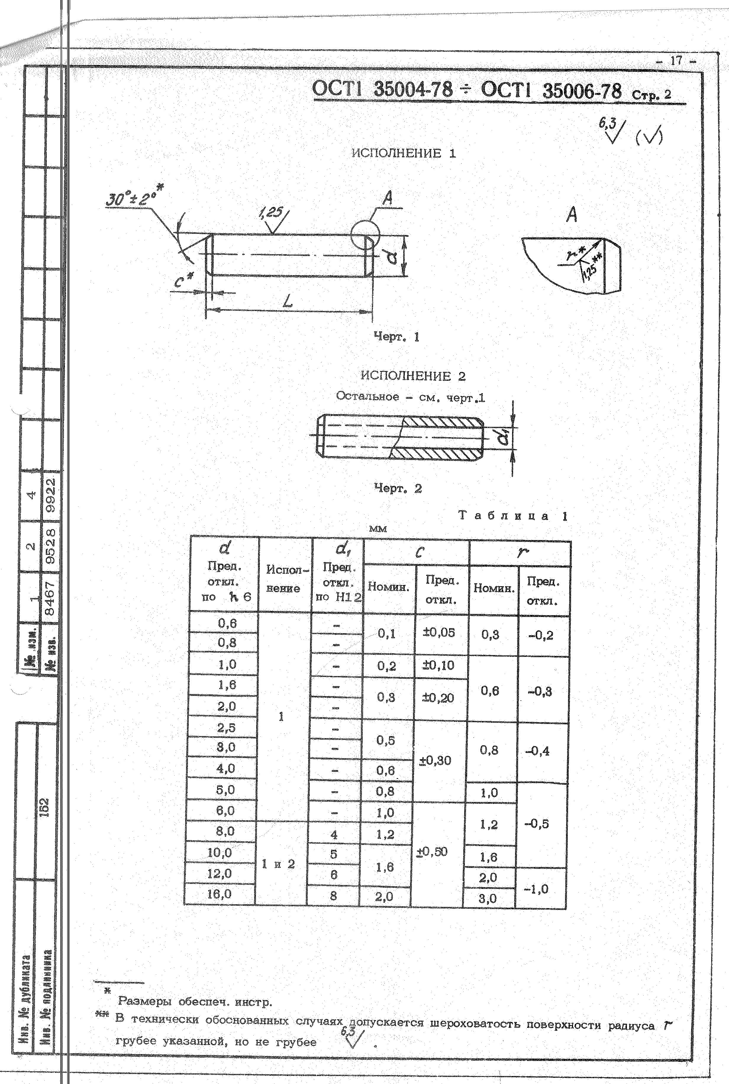 ОСТ 1 35004-78