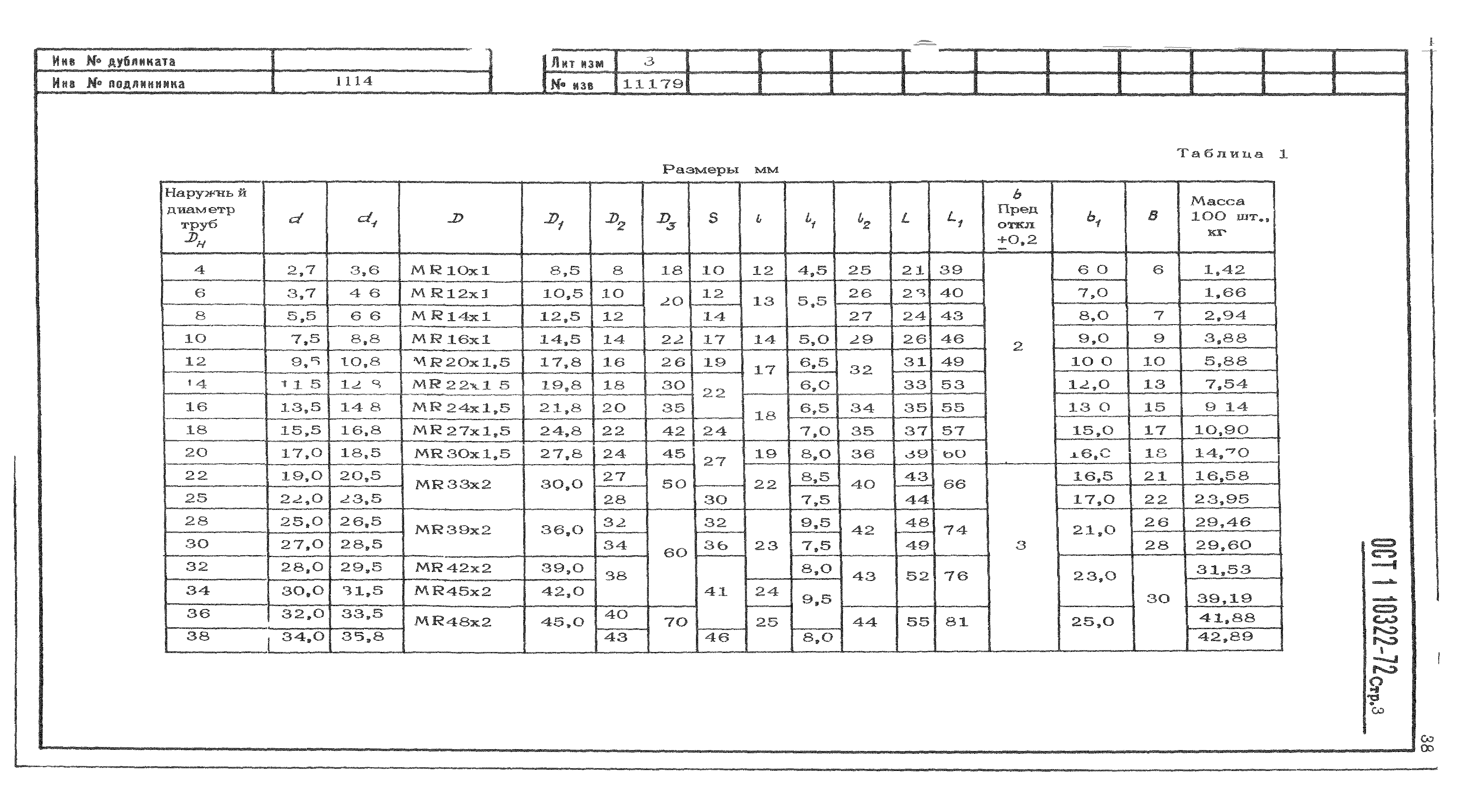 ОСТ 1 10322-72