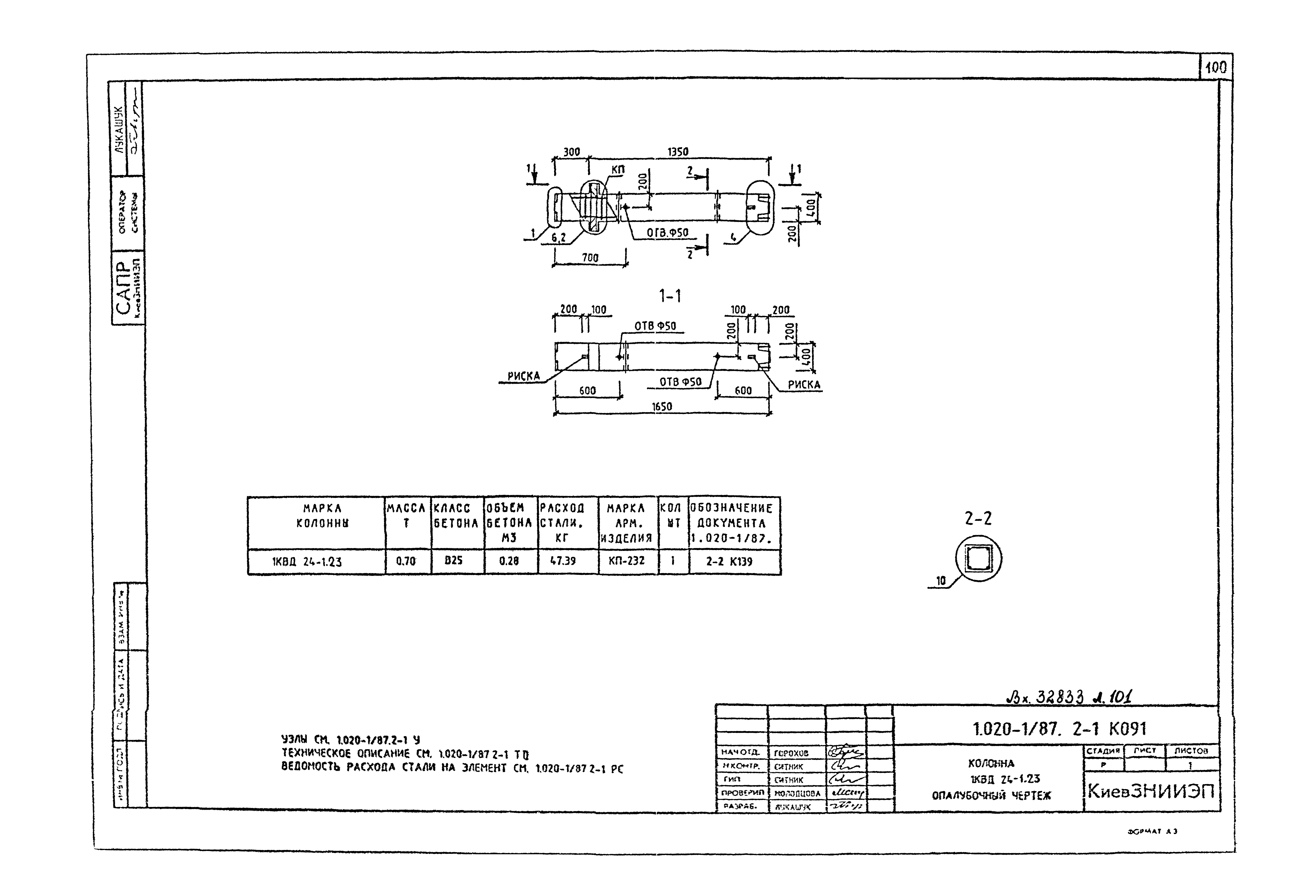 Серия 1.020-1/87