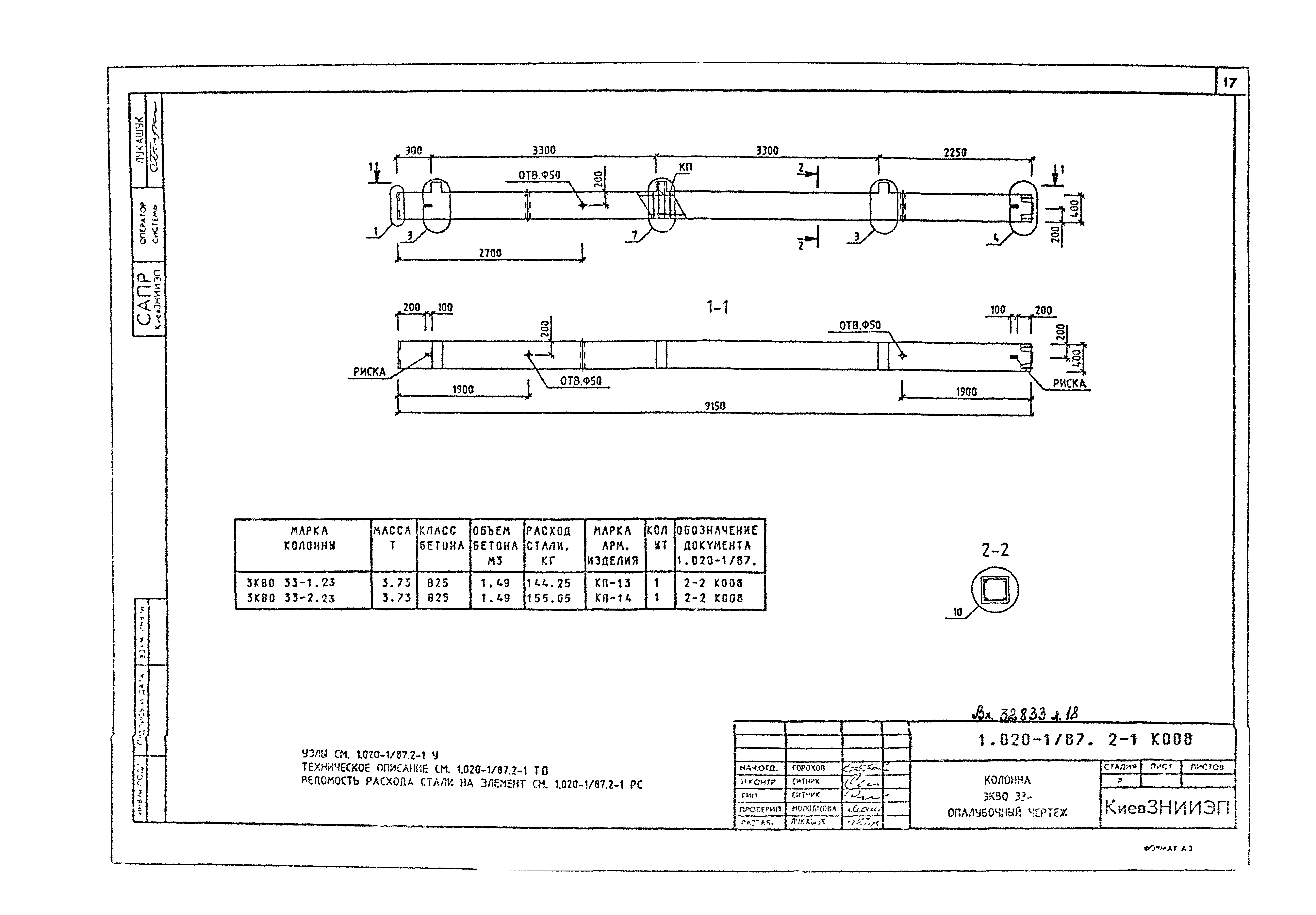 Серия 1.020-1/87