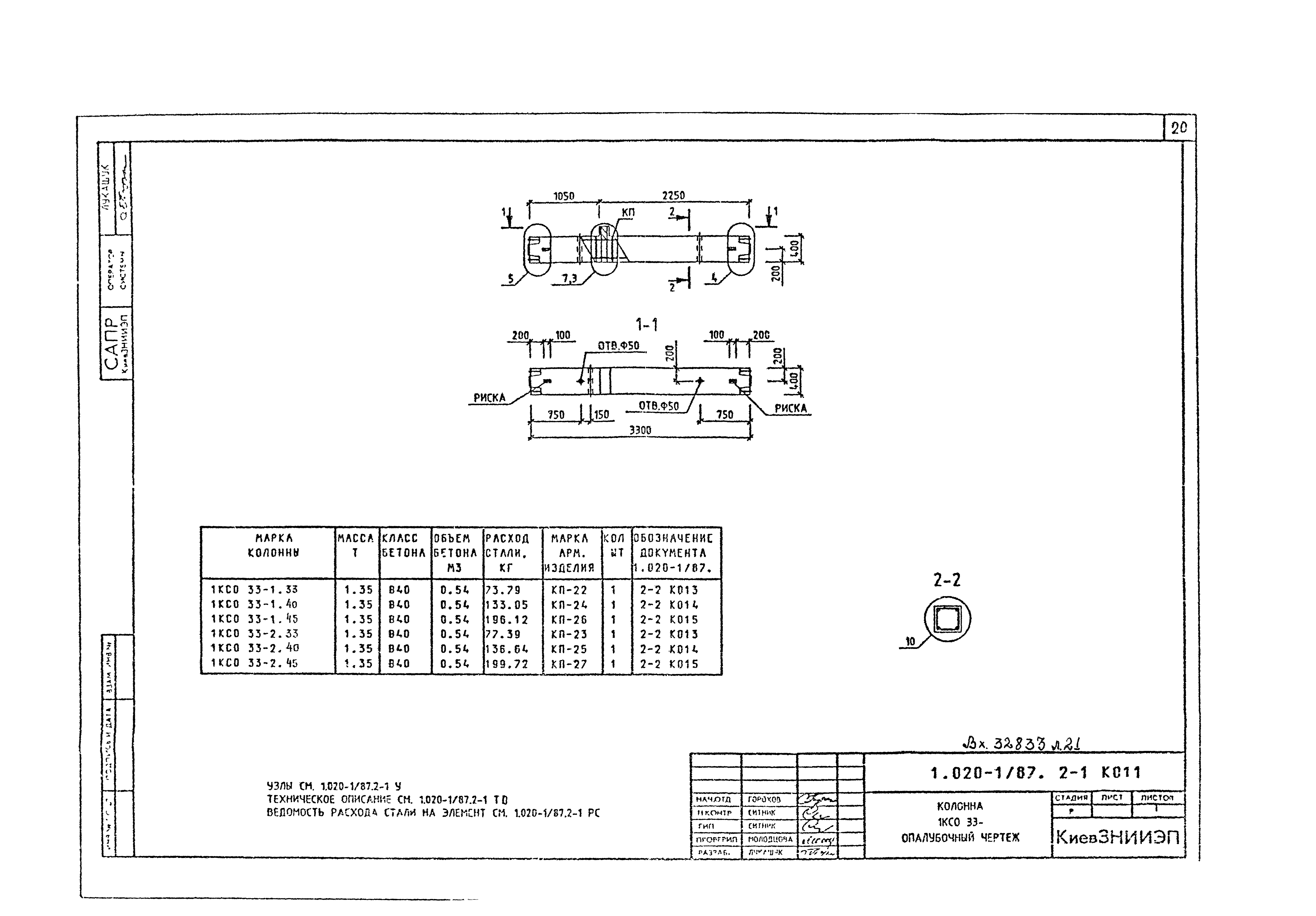 Серия 1.020-1/87