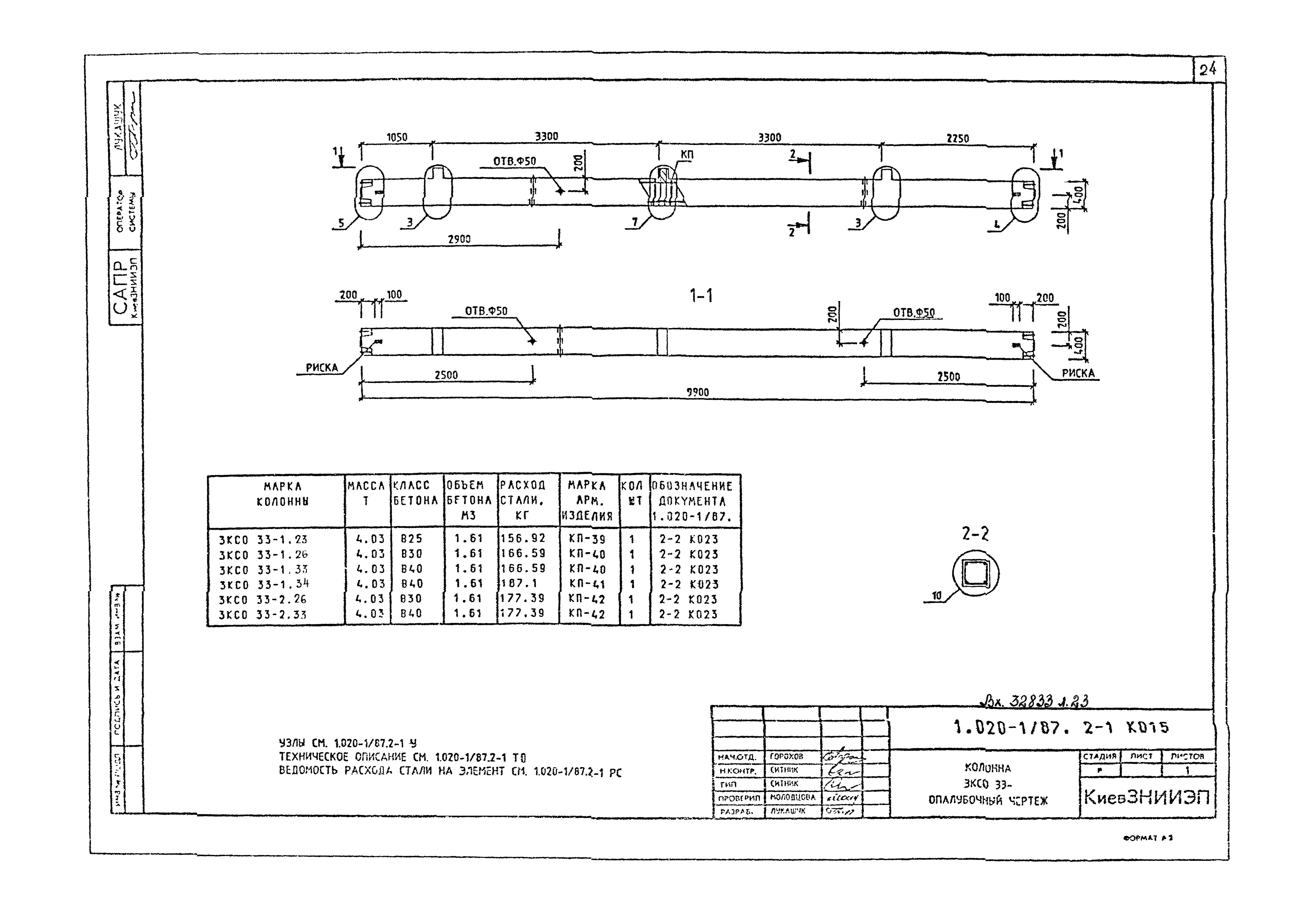 Серия 1.020-1/87