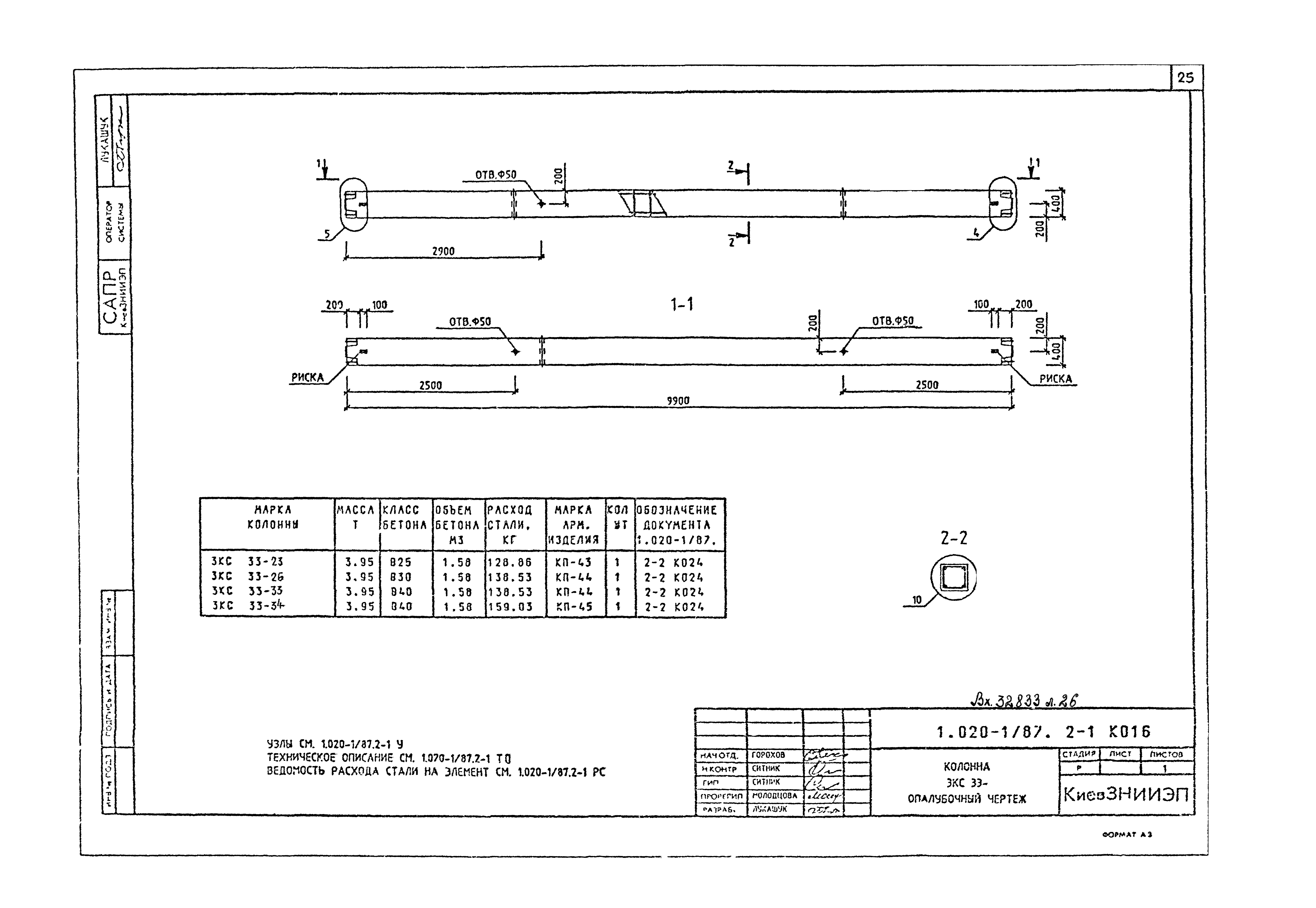 Серия 1.020-1/87