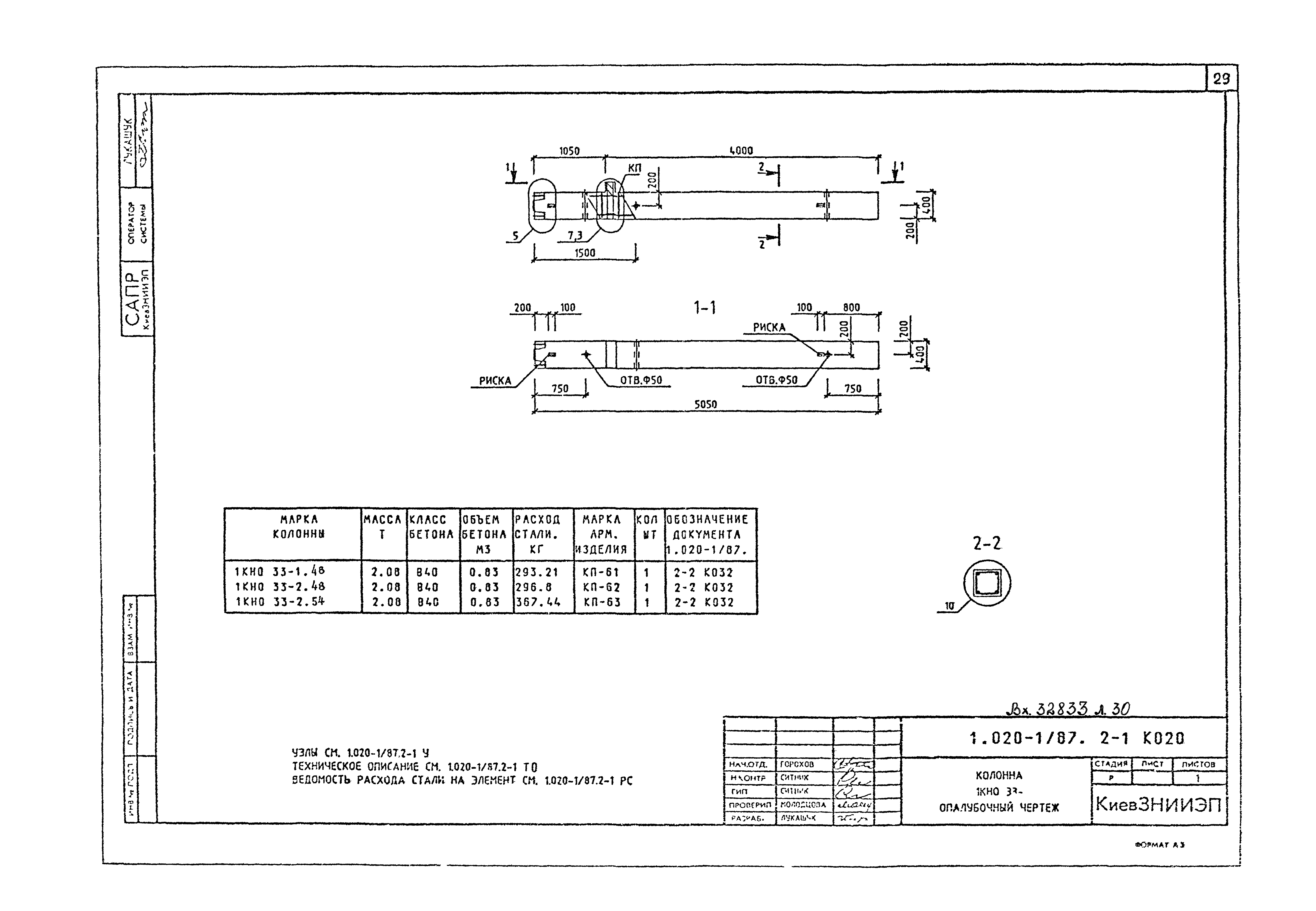 Серия 1.020-1/87