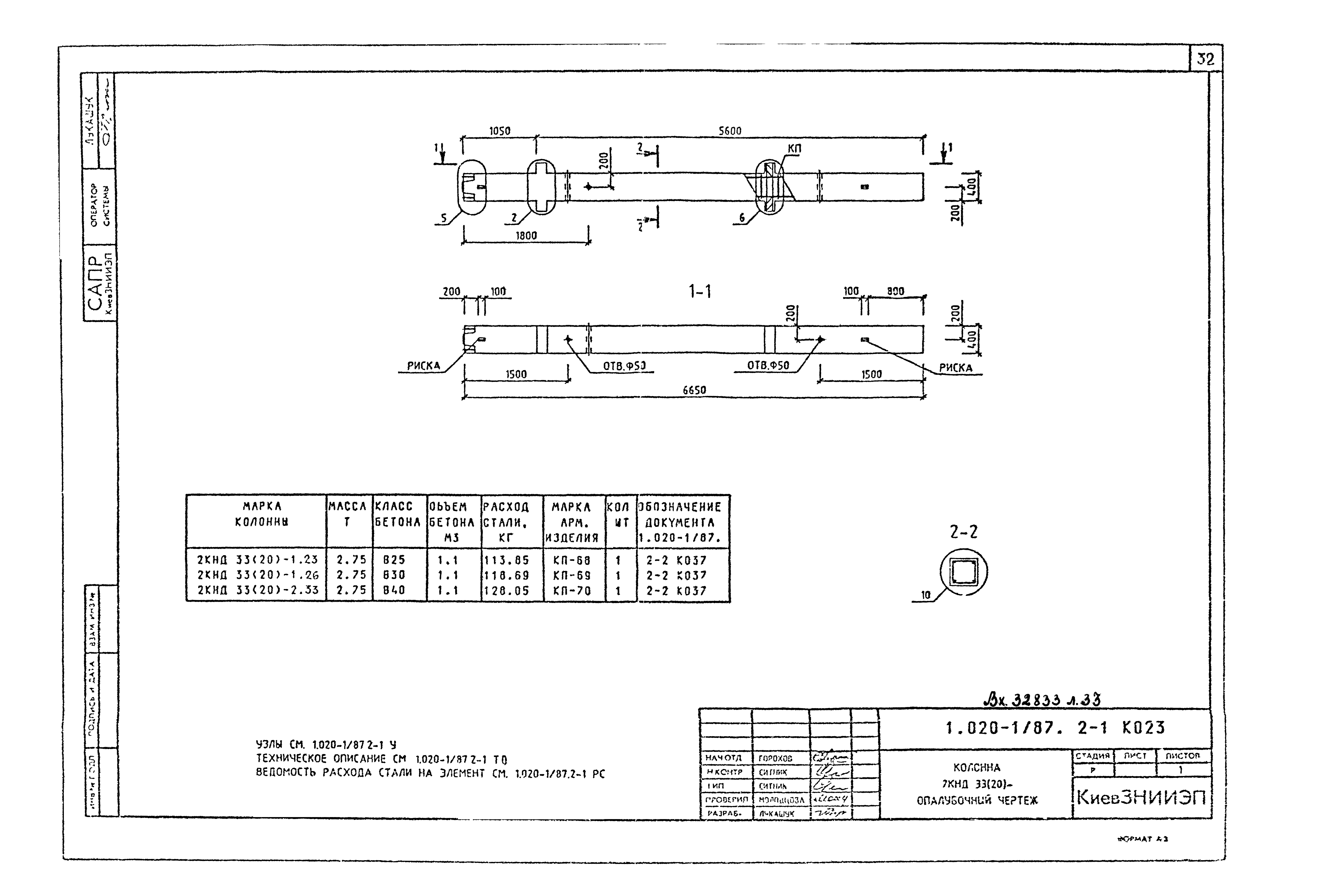 Серия 1.020-1/87