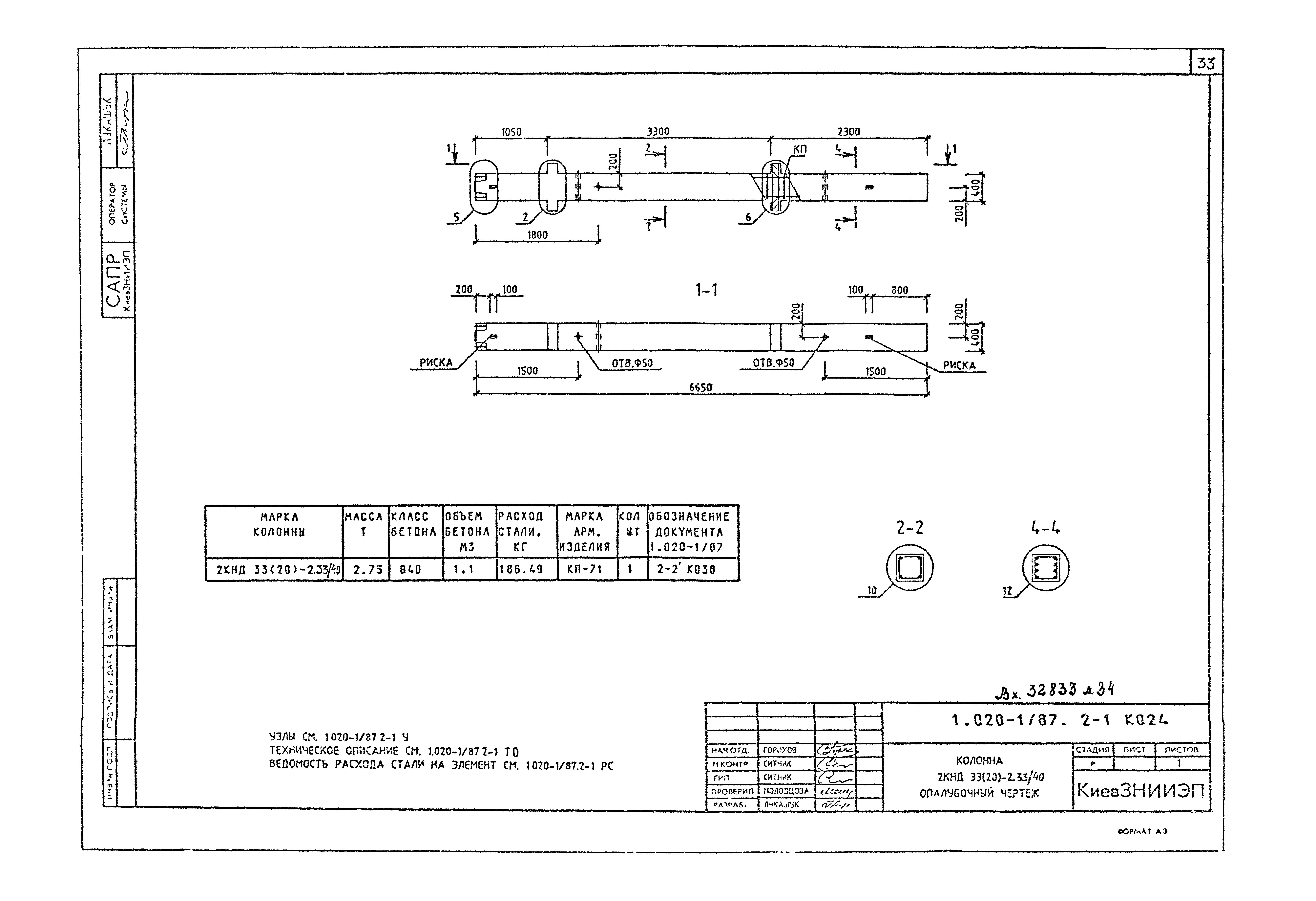 Серия 1.020-1/87