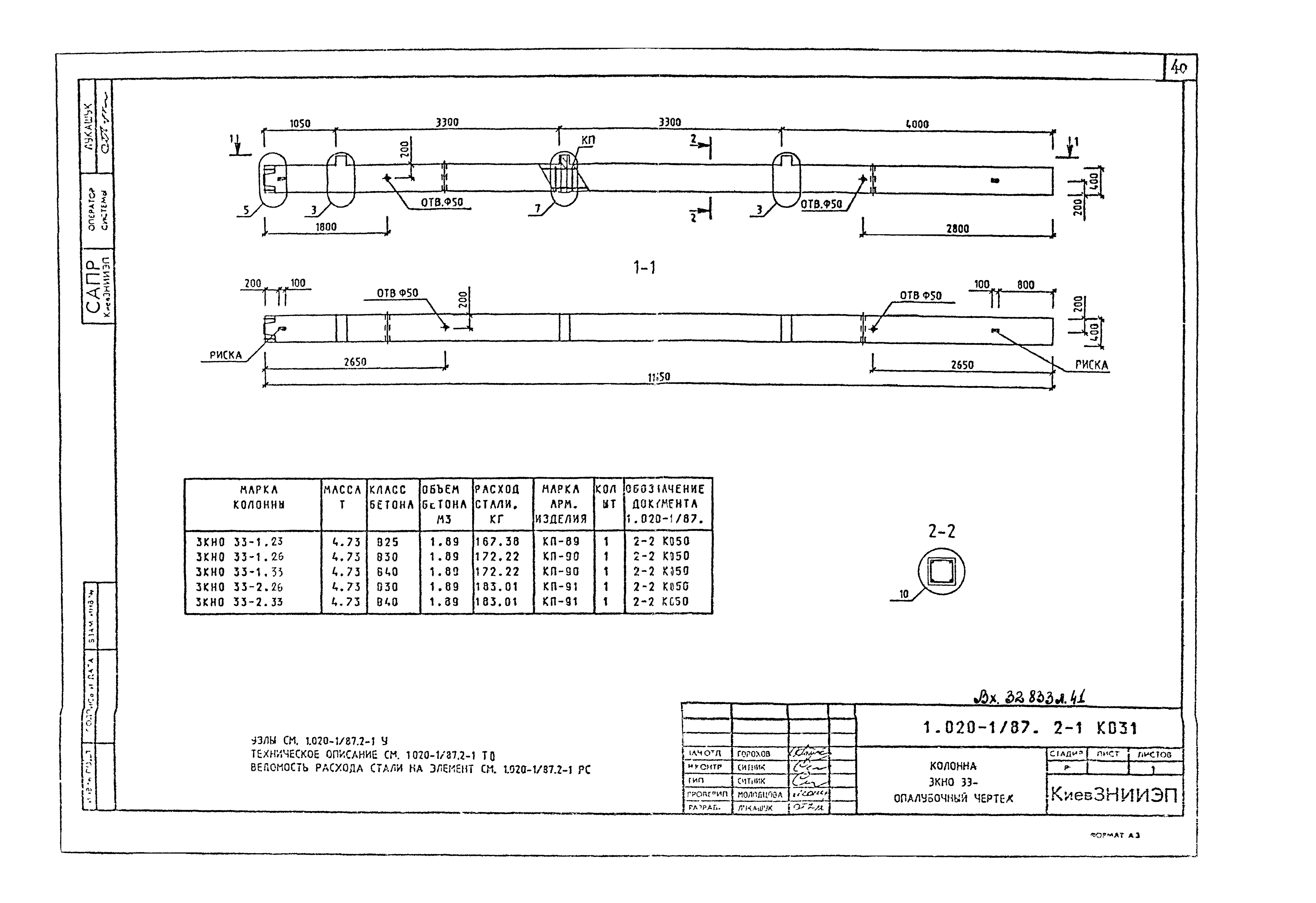 Серия 1.020-1/87