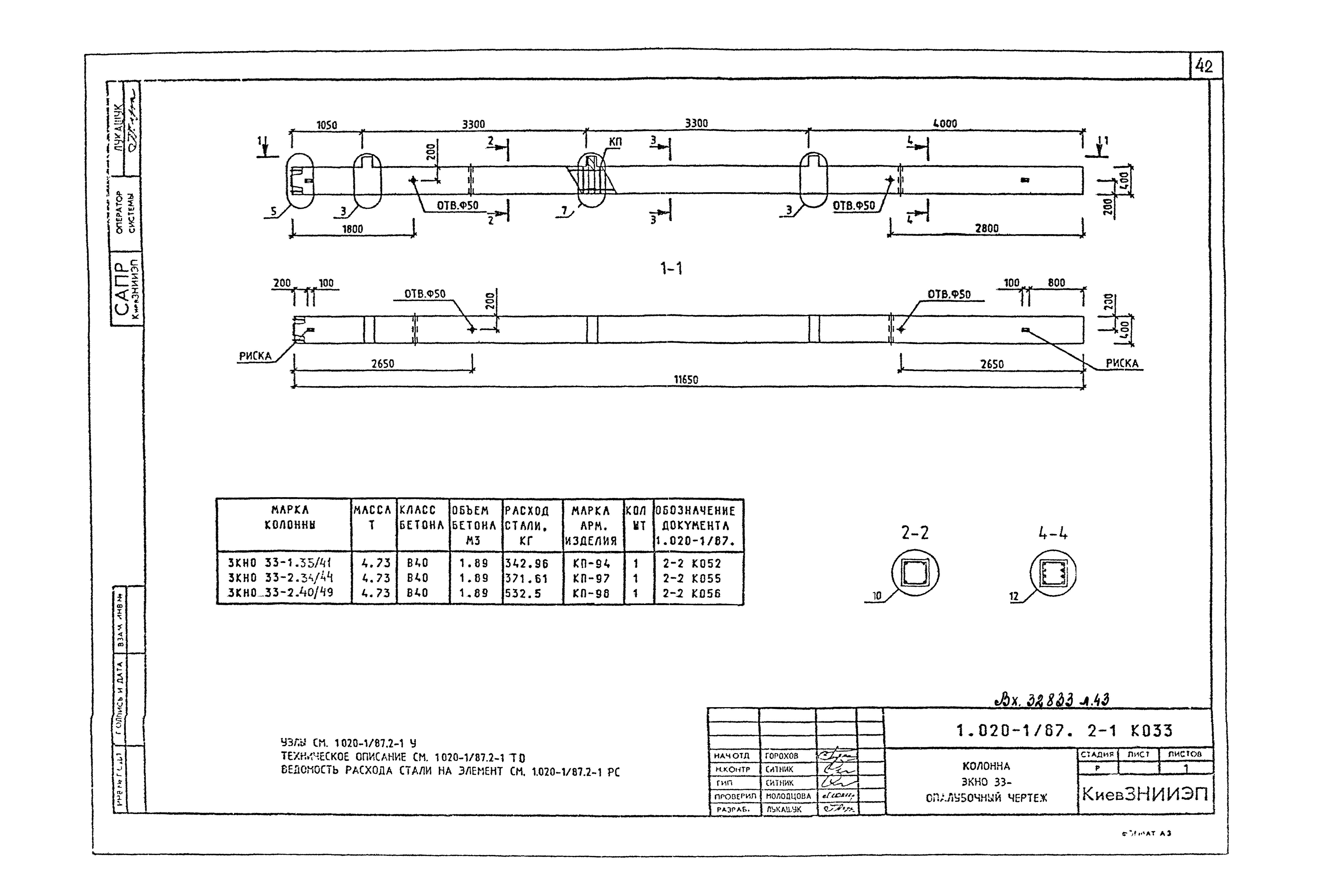 Серия 1.020-1/87