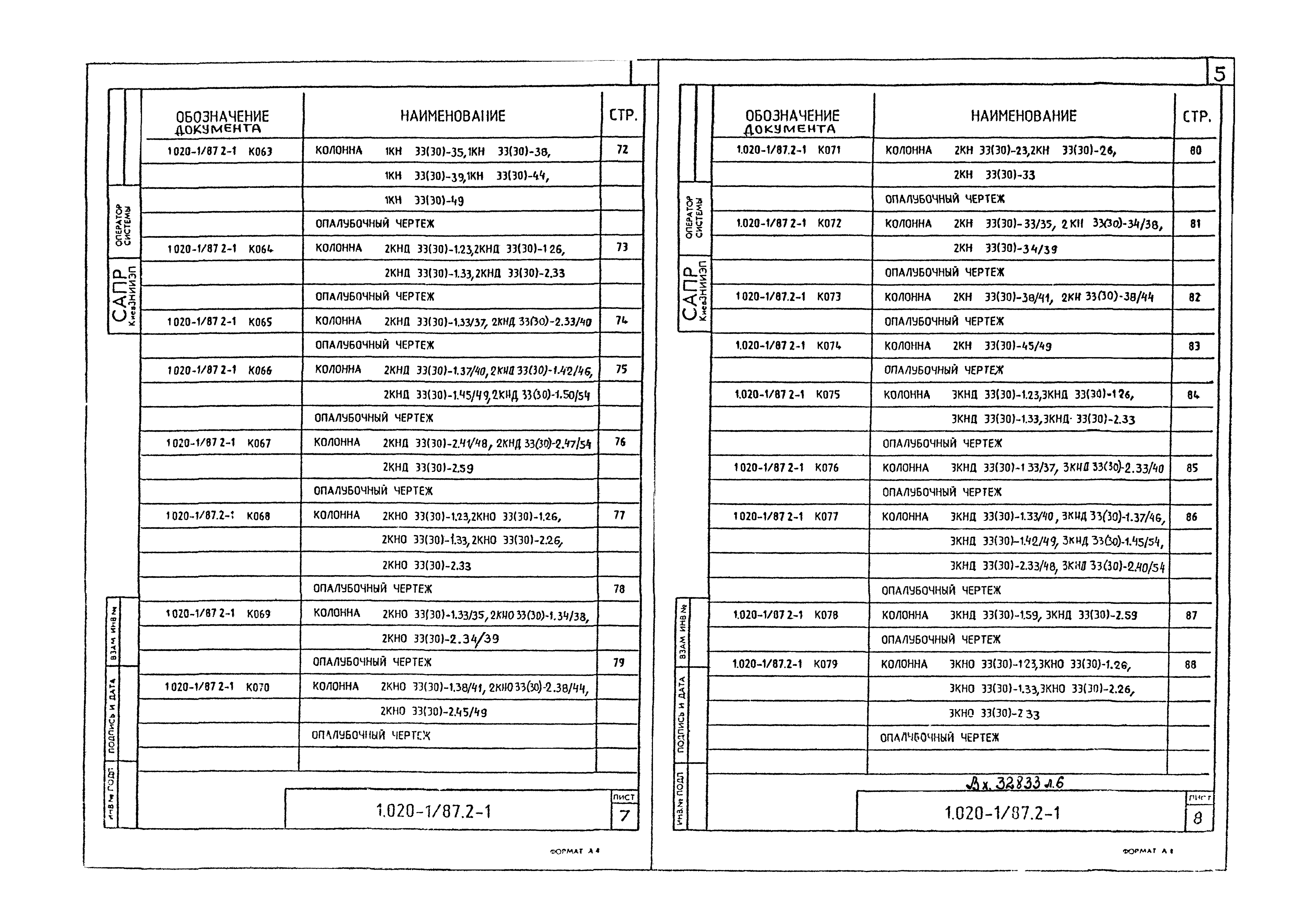 Серия 1.020-1/87