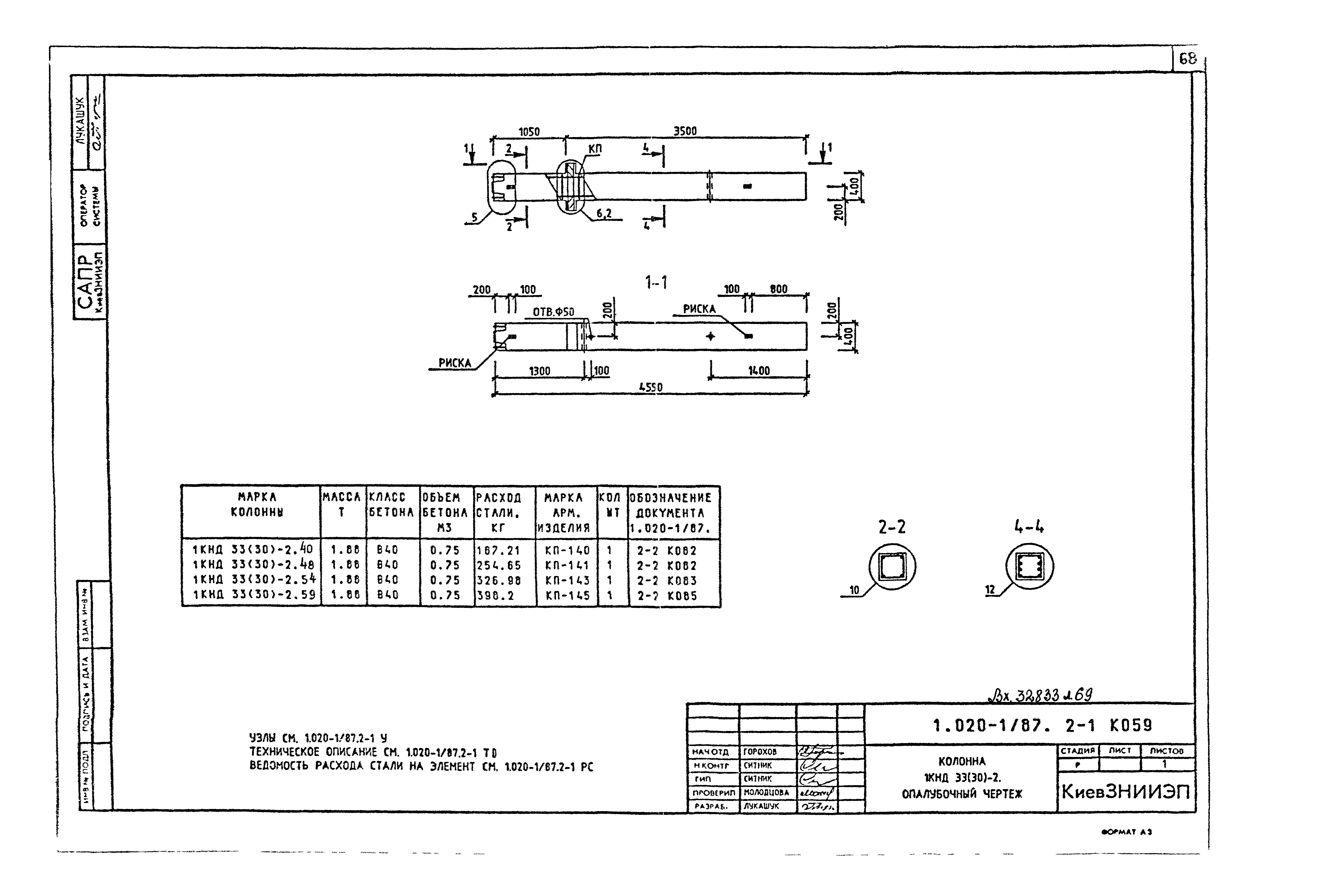 Серия 1.020-1/87