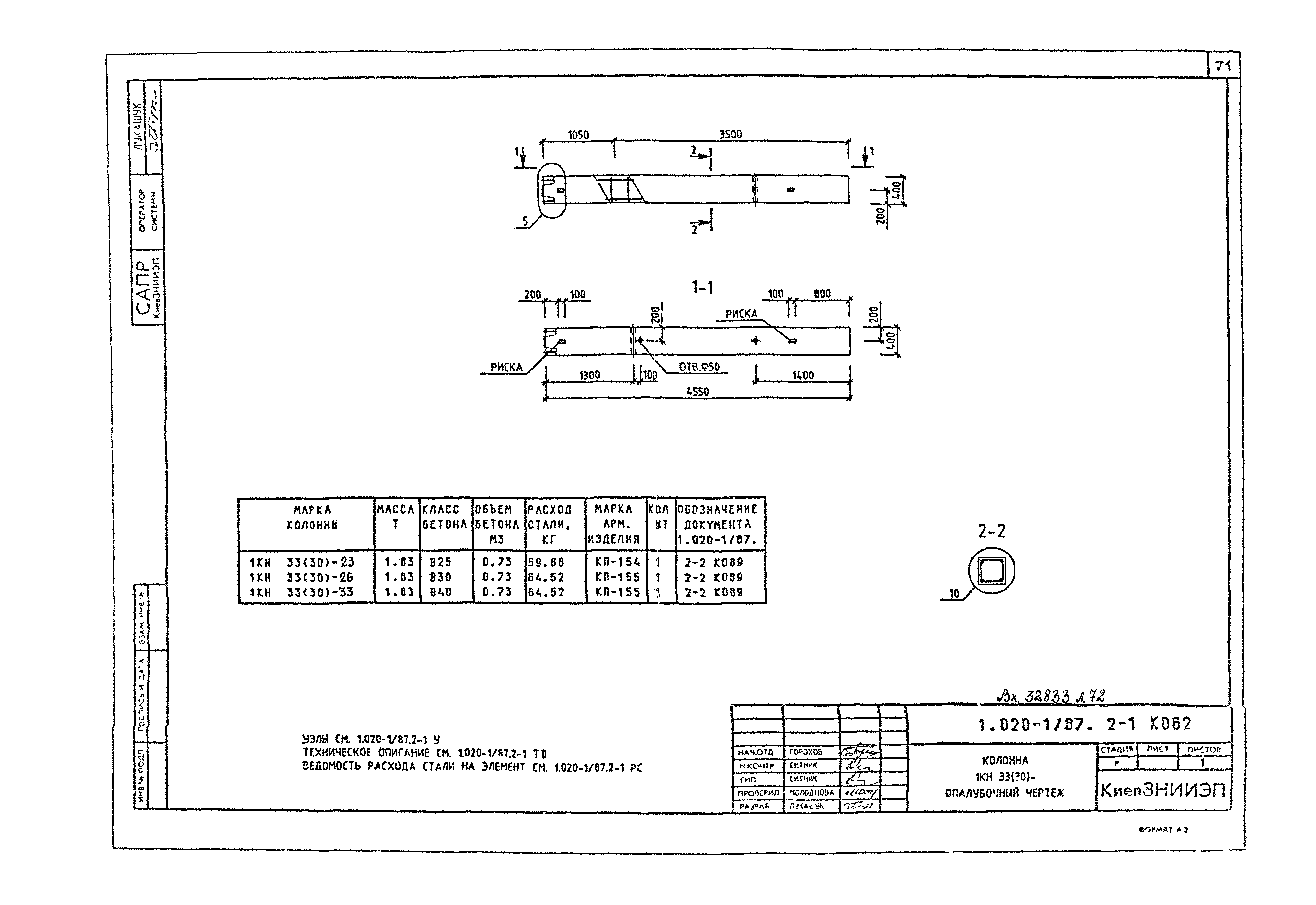 Серия 1.020-1/87