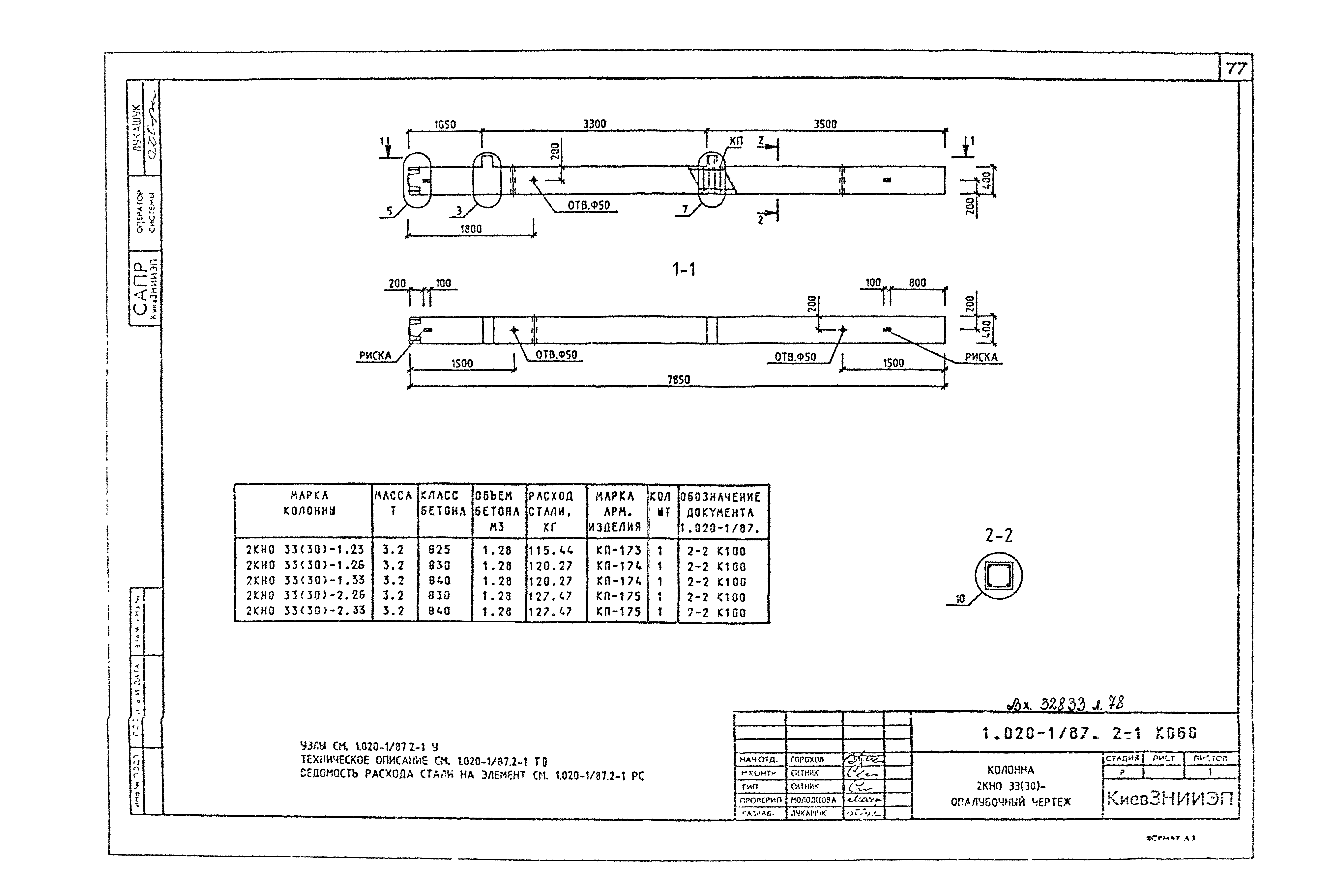 Серия 1.020-1/87