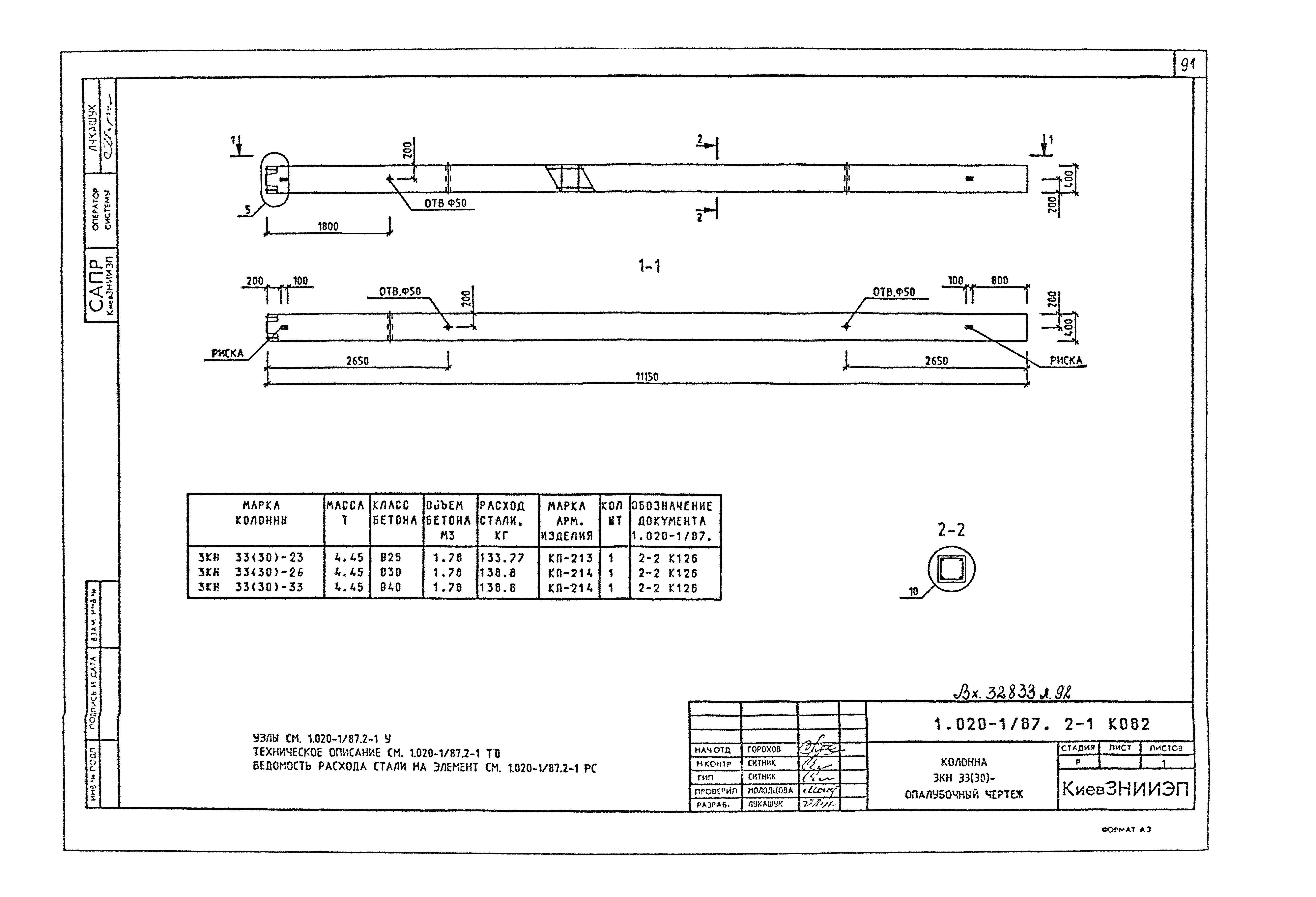 Серия 1.020-1/87