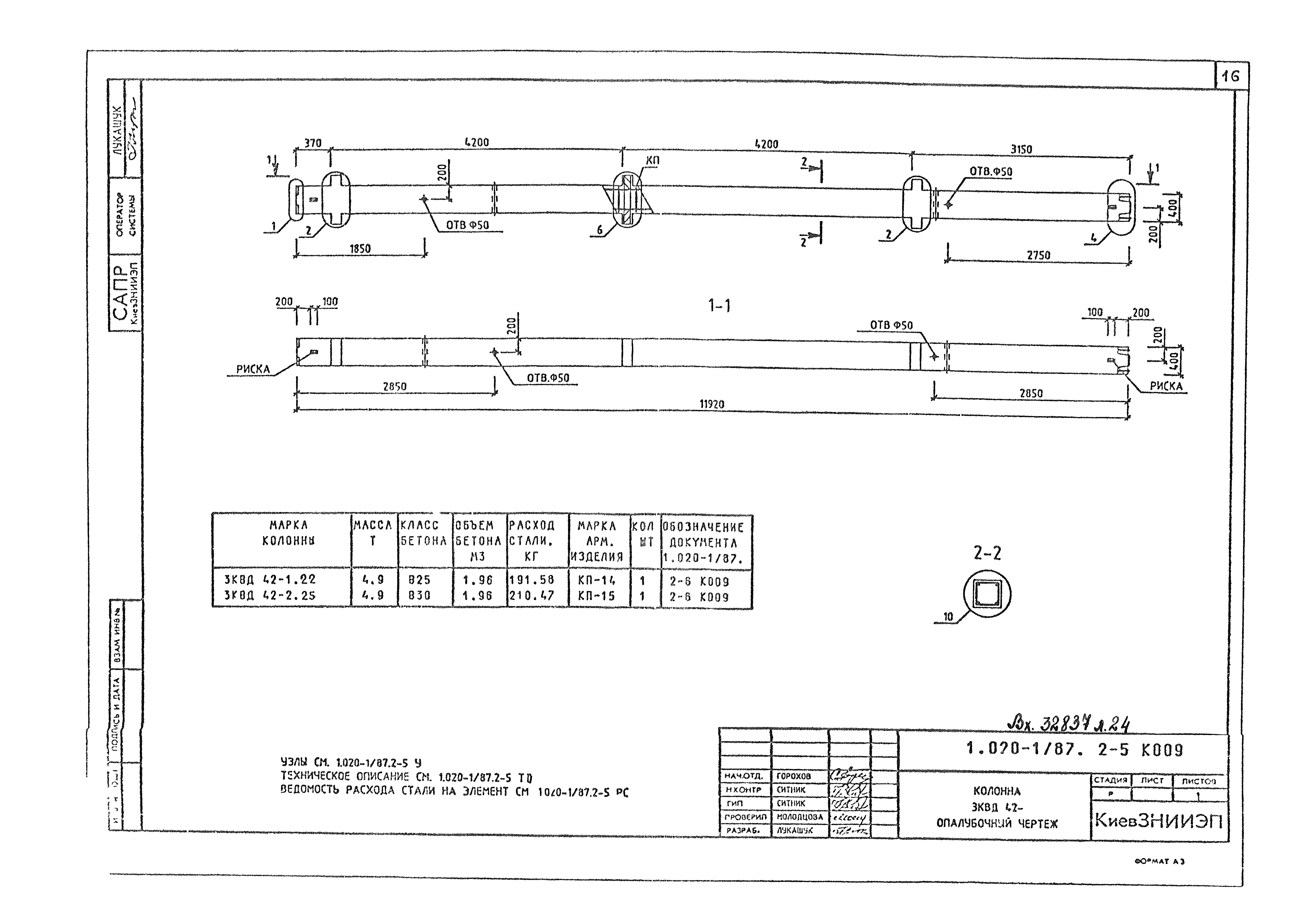 Серия 1.020-1/87