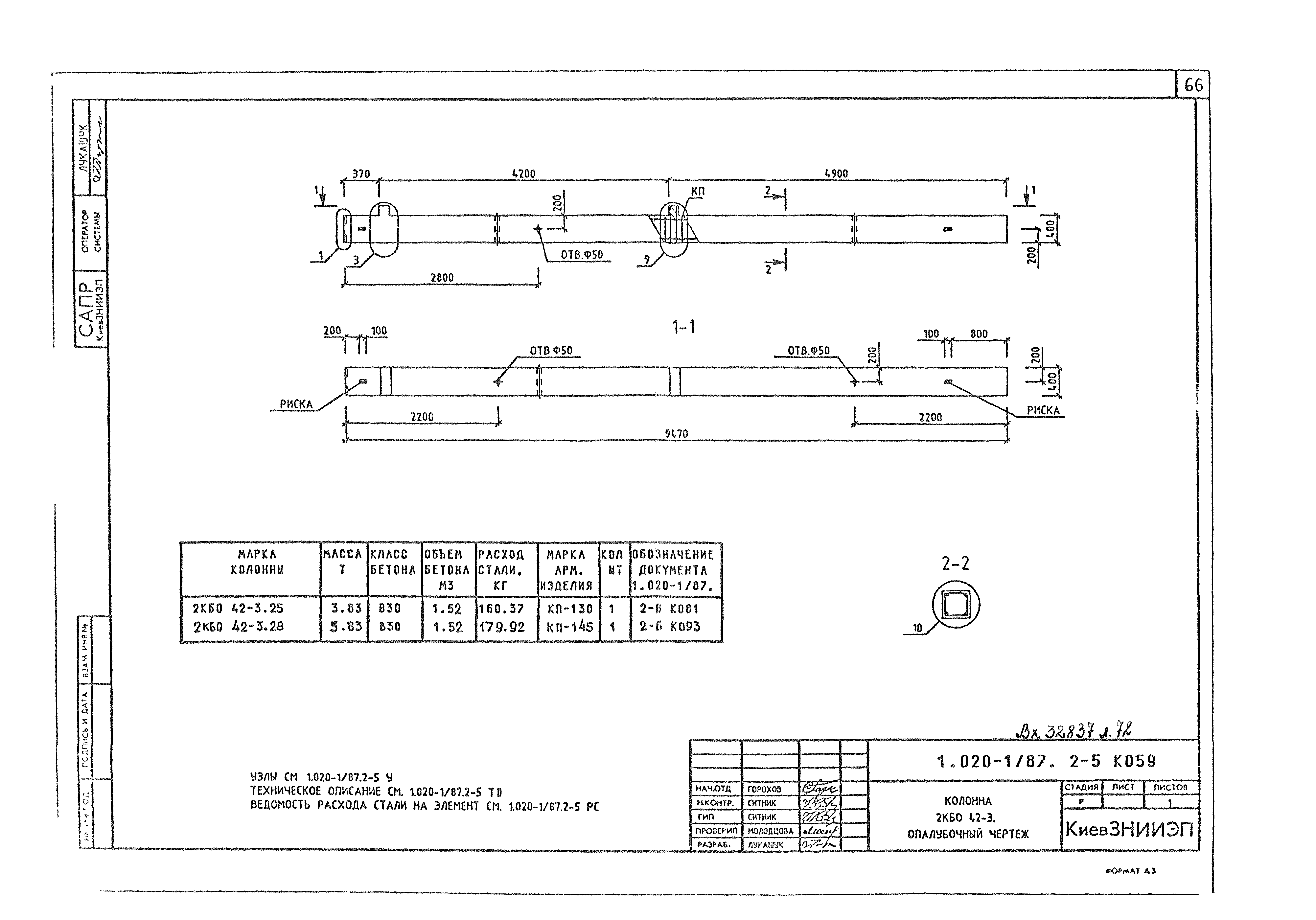 Серия 1.020-1/87