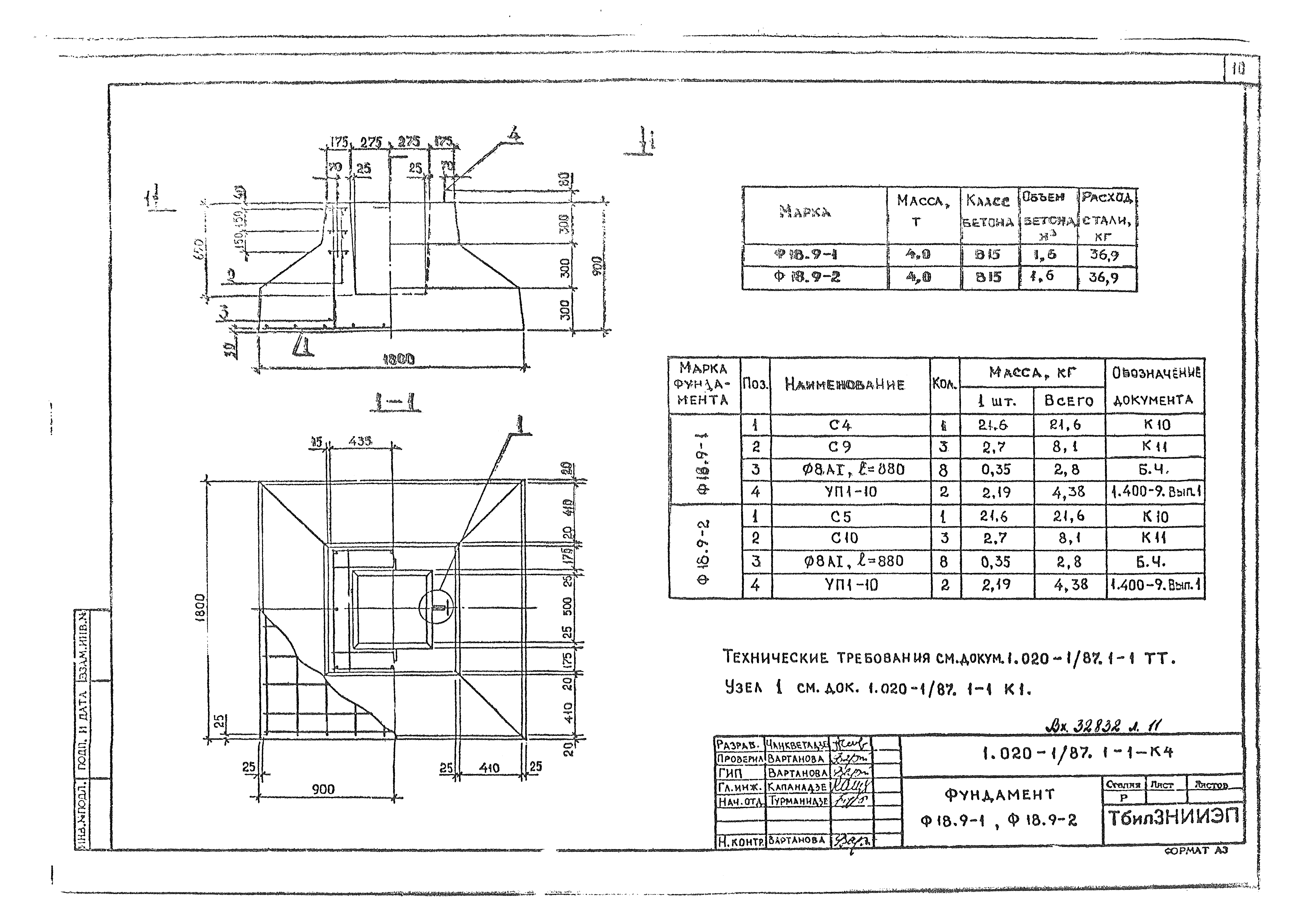 Серия 1.020-1/87