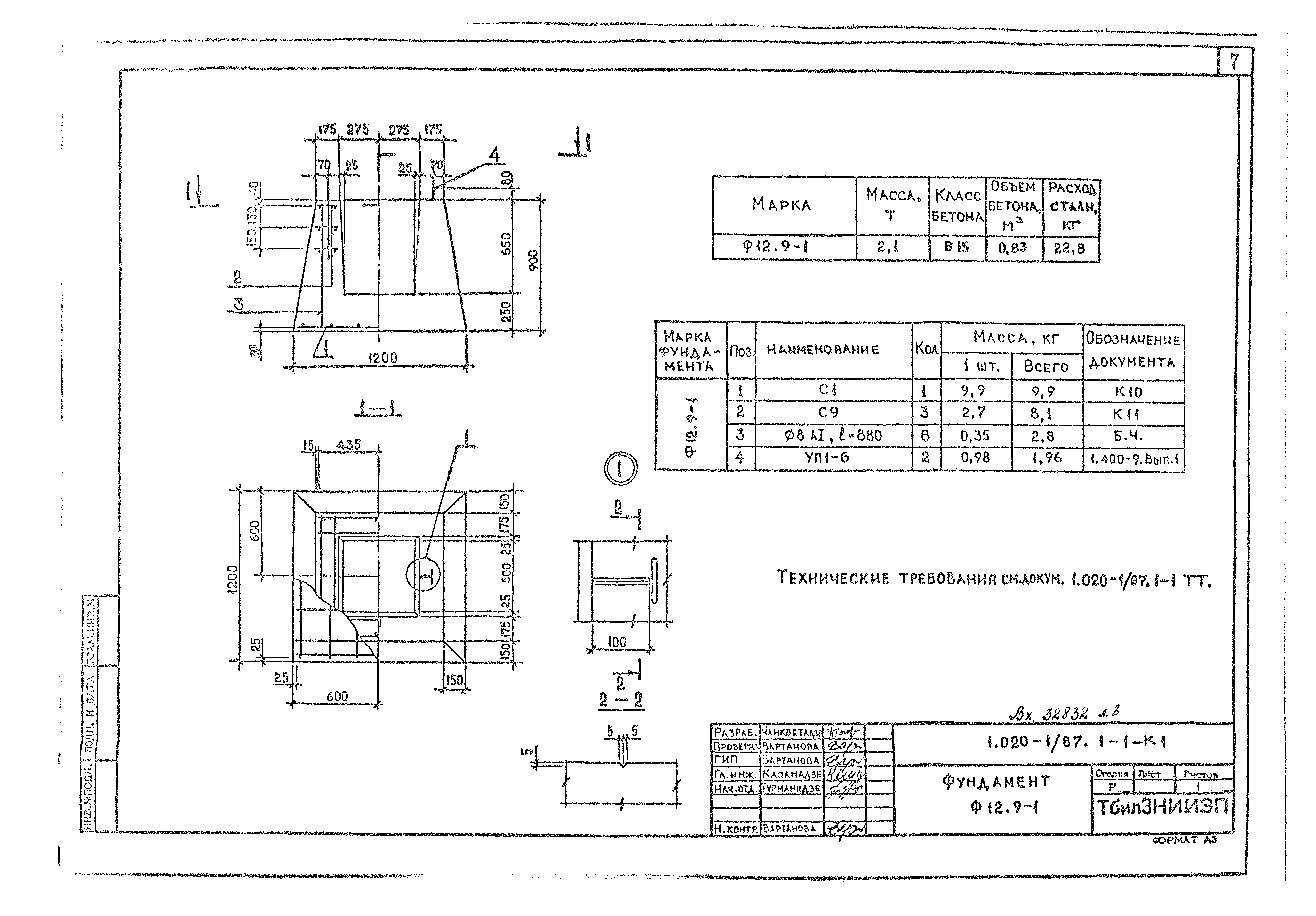 Серия 1.020-1/87