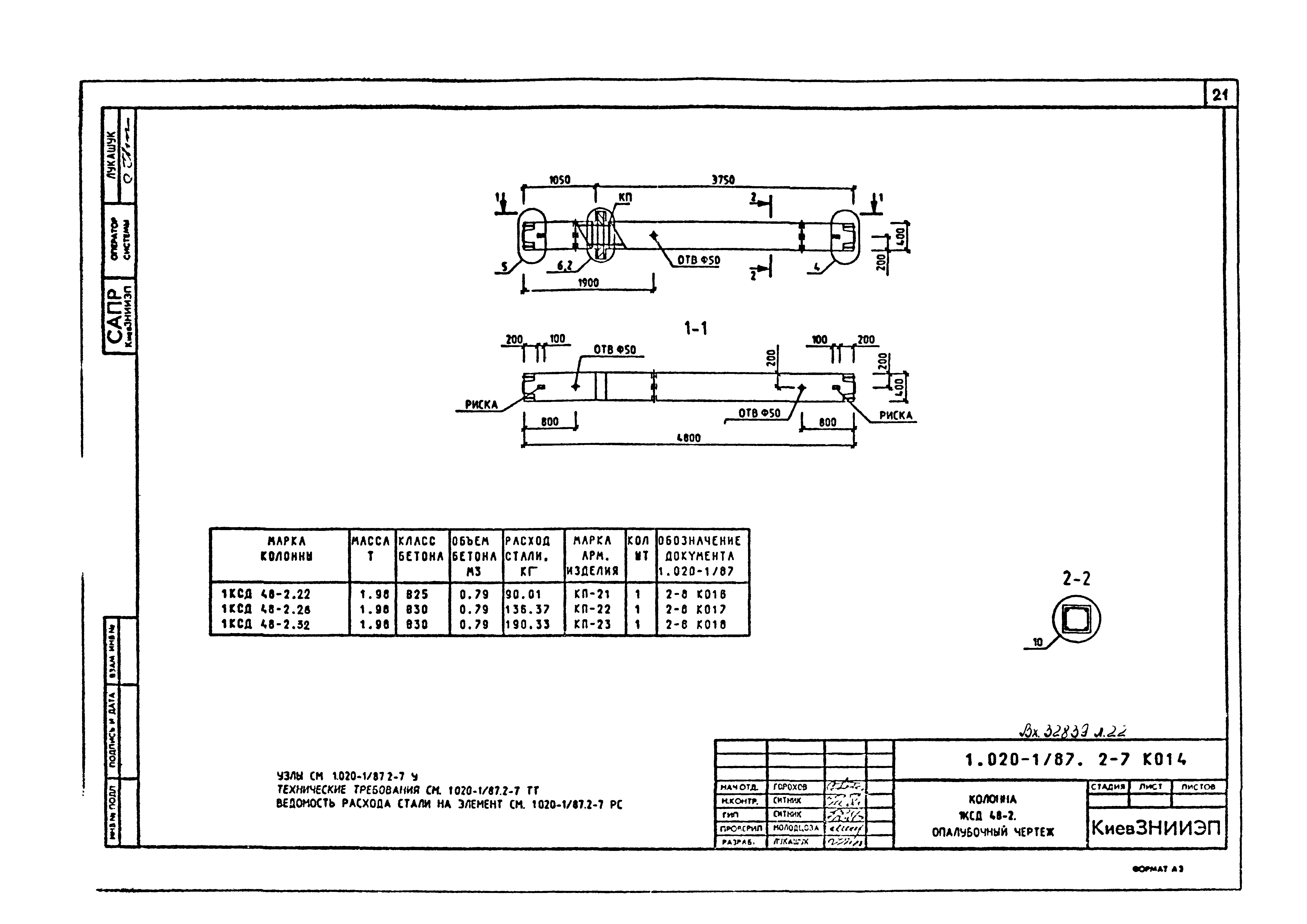 Серия 1.020-1/87