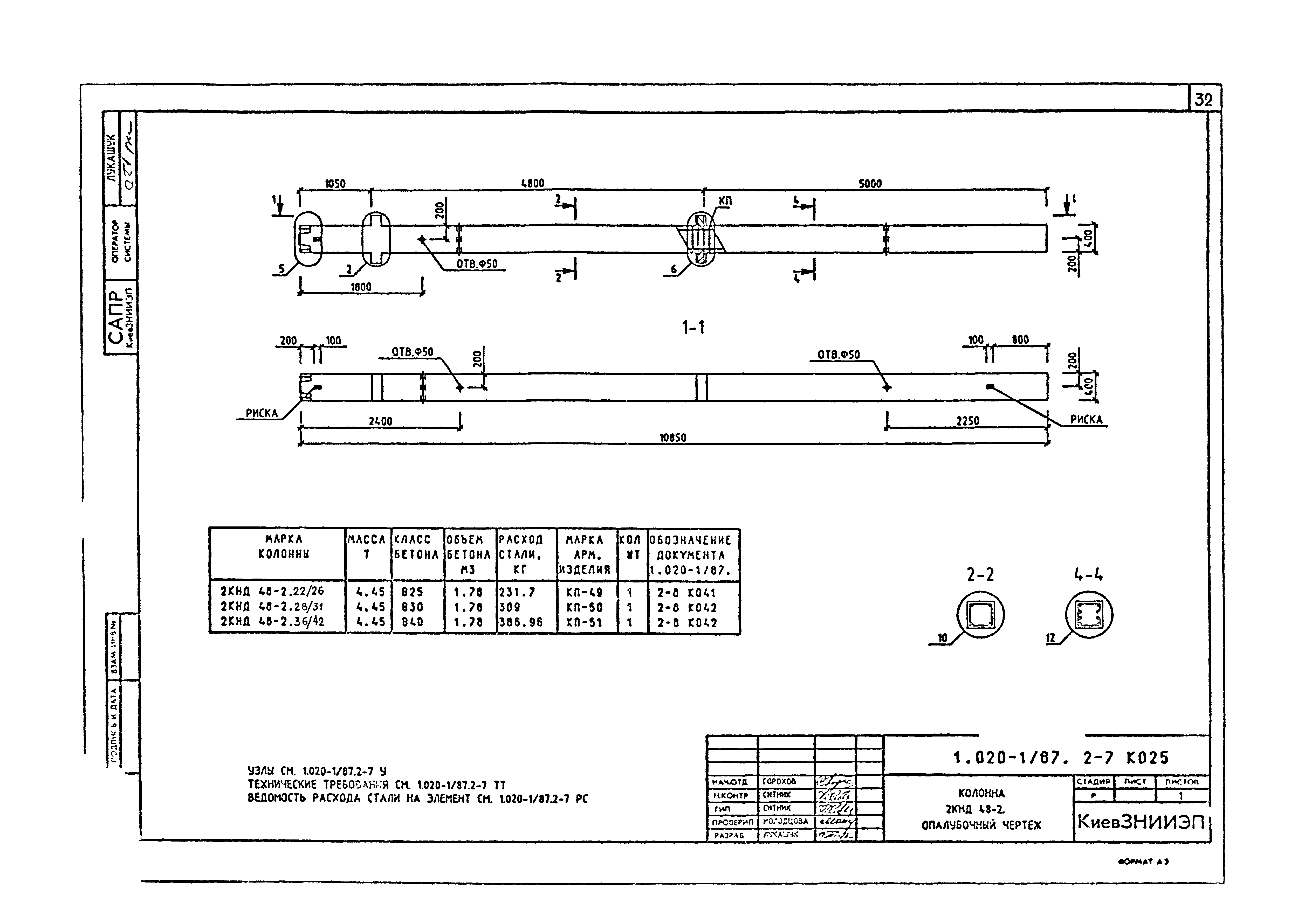 Серия 1.020-1/87