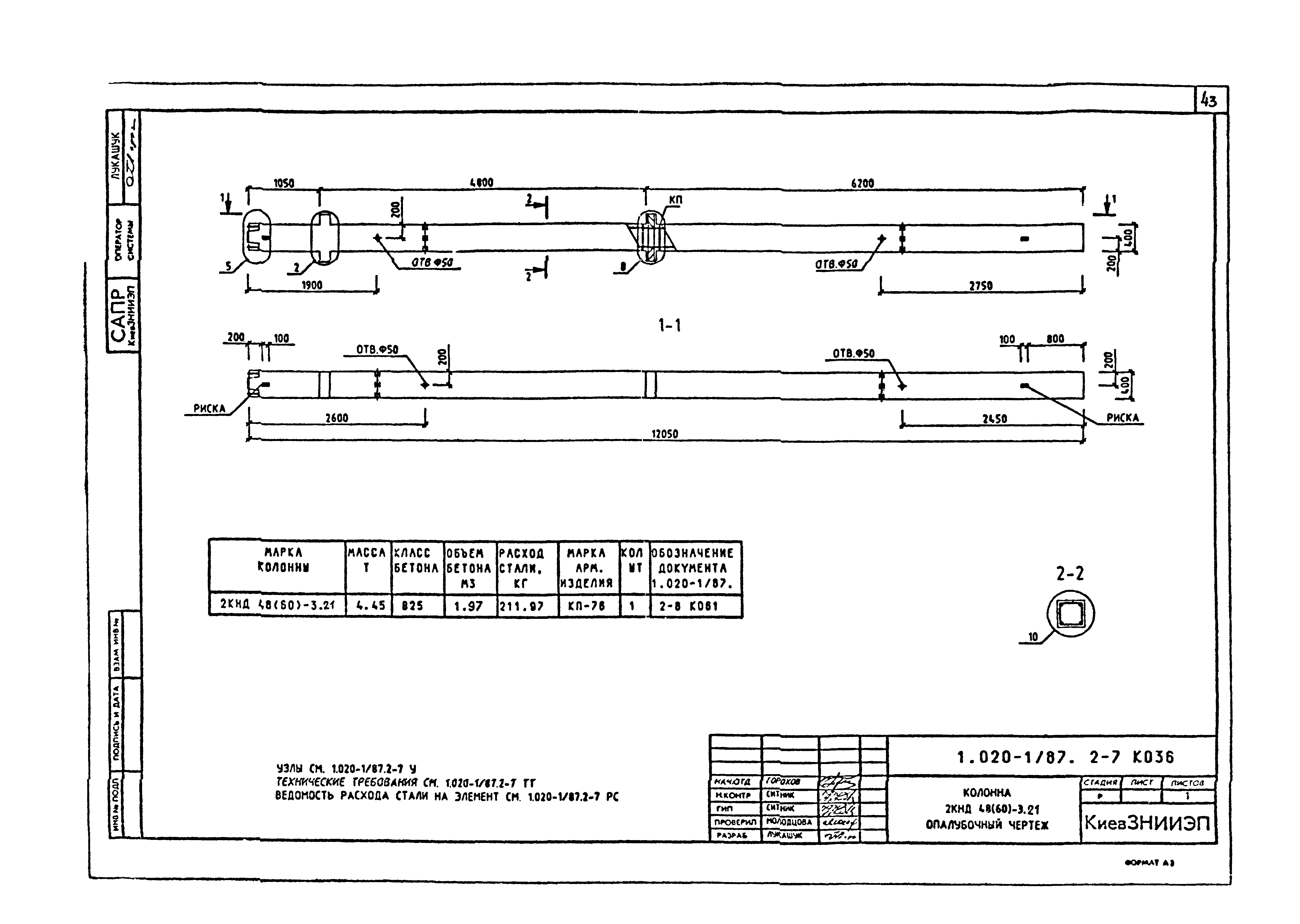 Серия 1.020-1/87