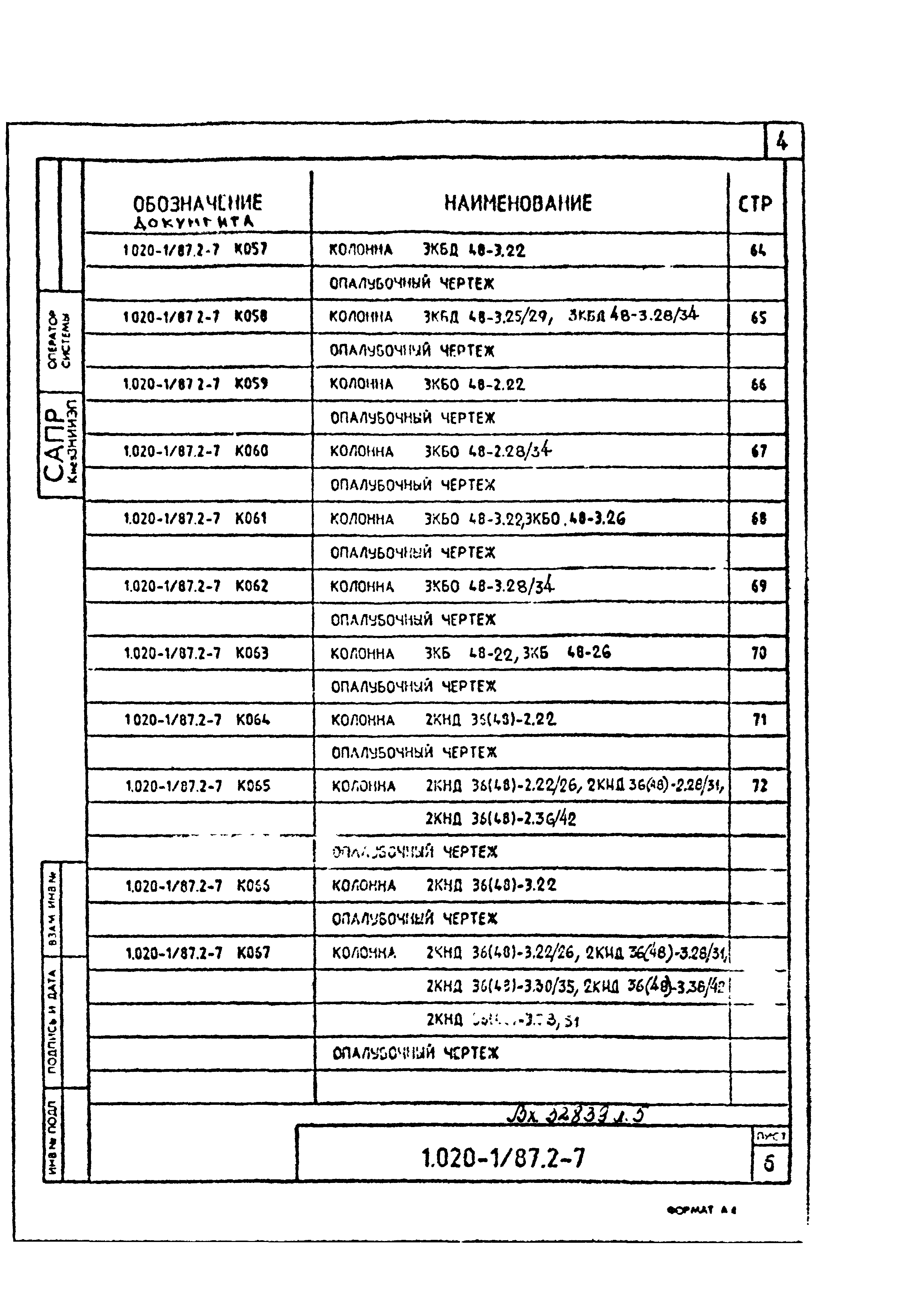 Серия 1.020-1/87