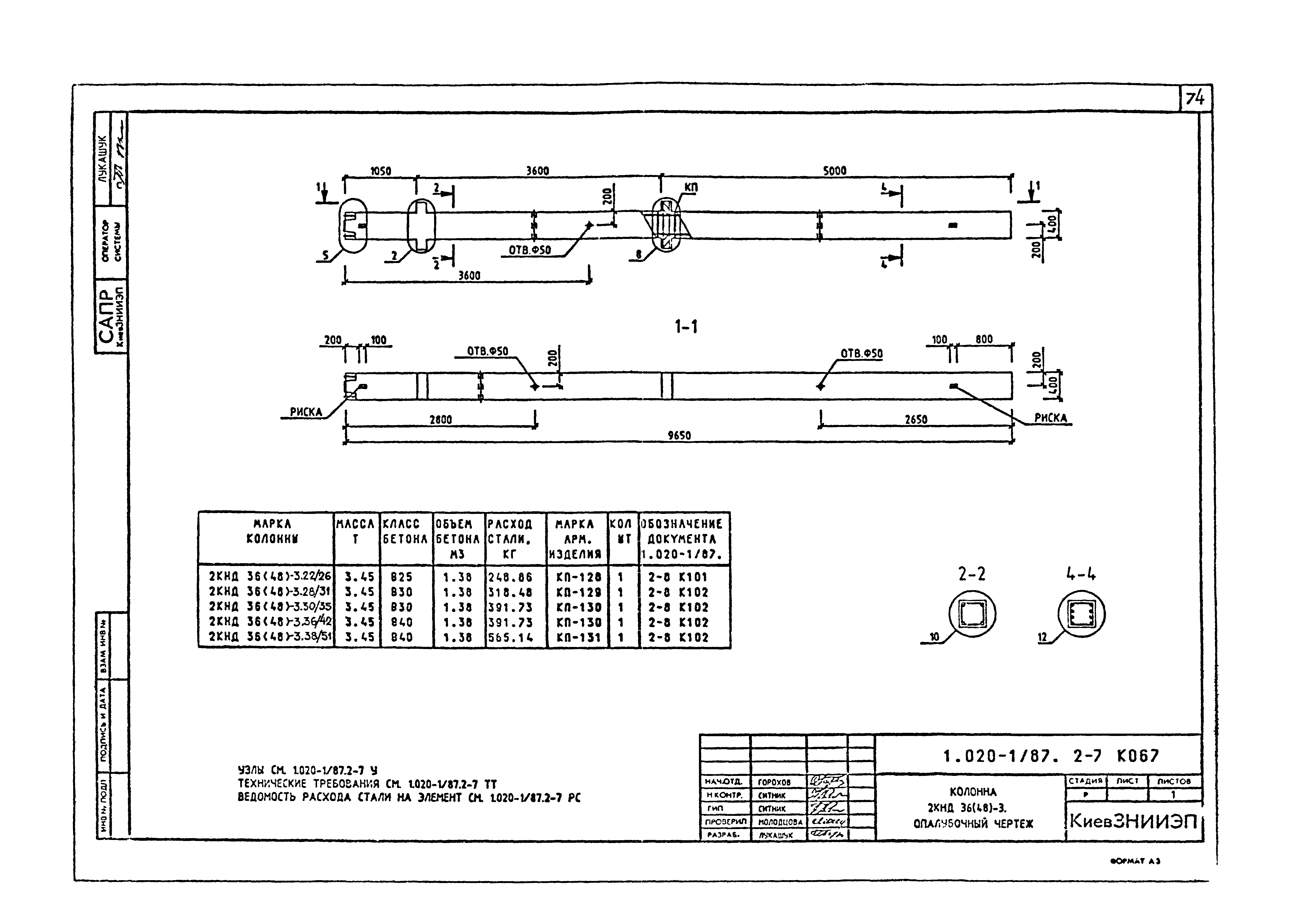 Серия 1.020-1/87