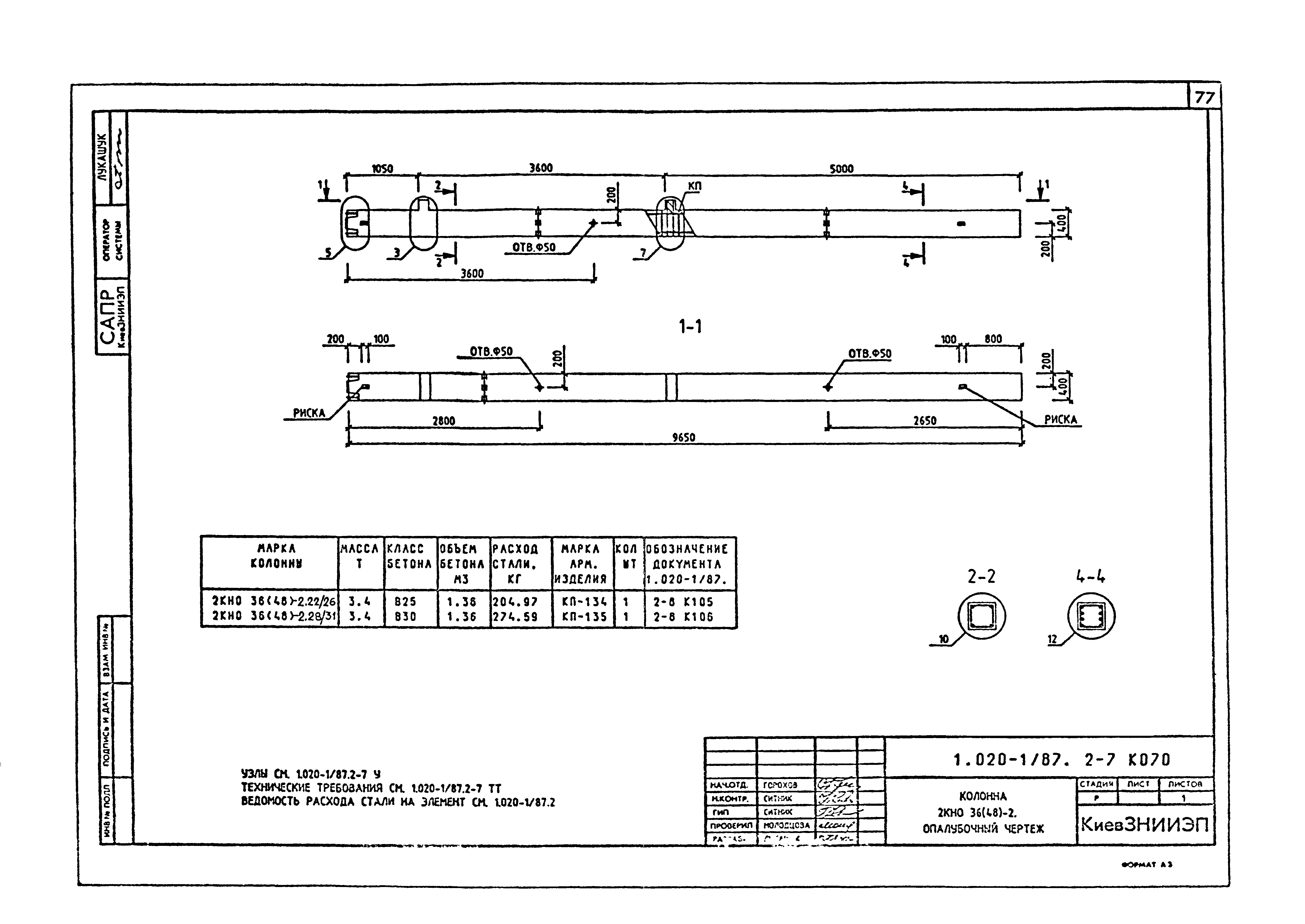 Серия 1.020-1/87