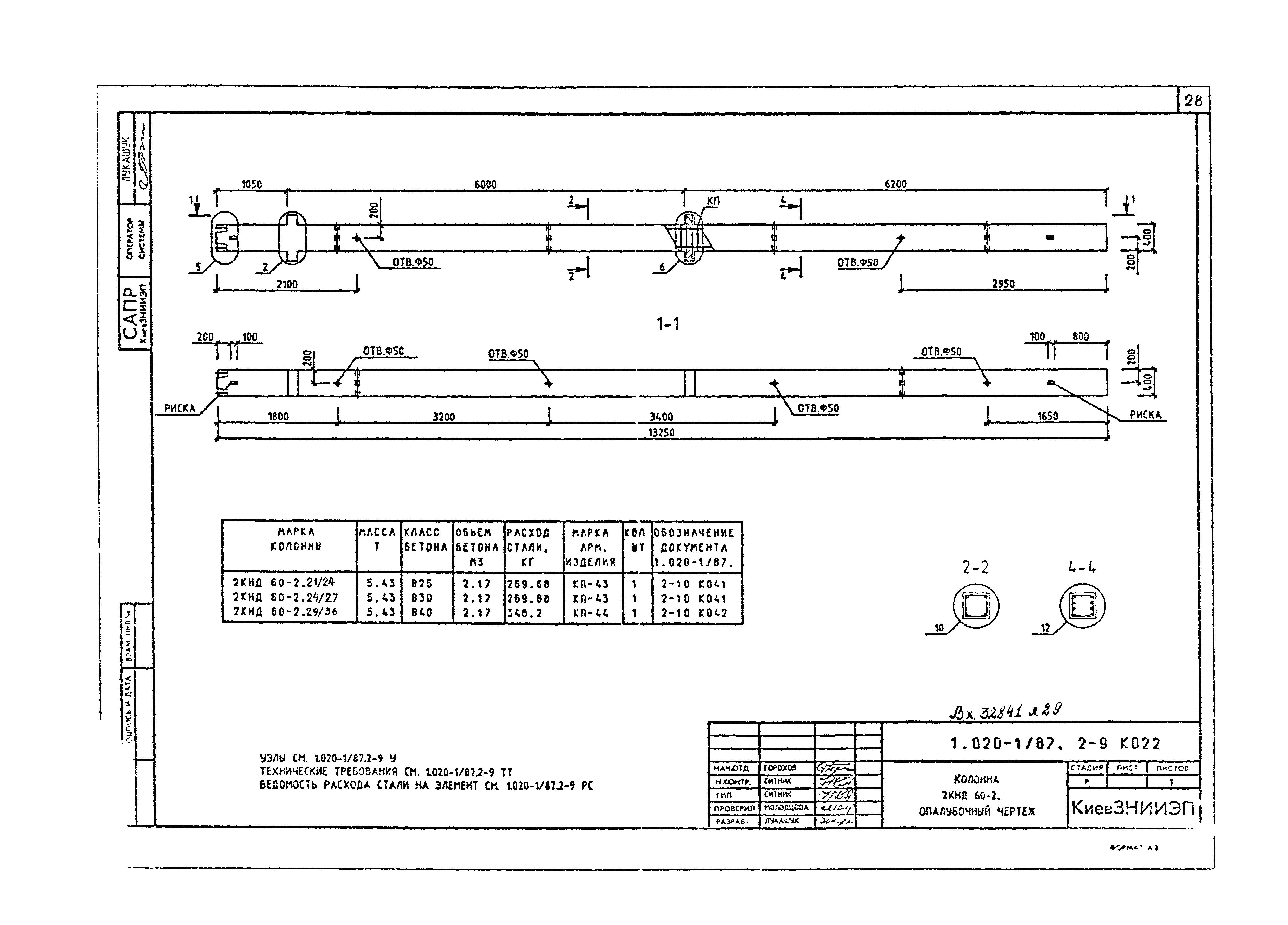 Серия 1.020-1/87