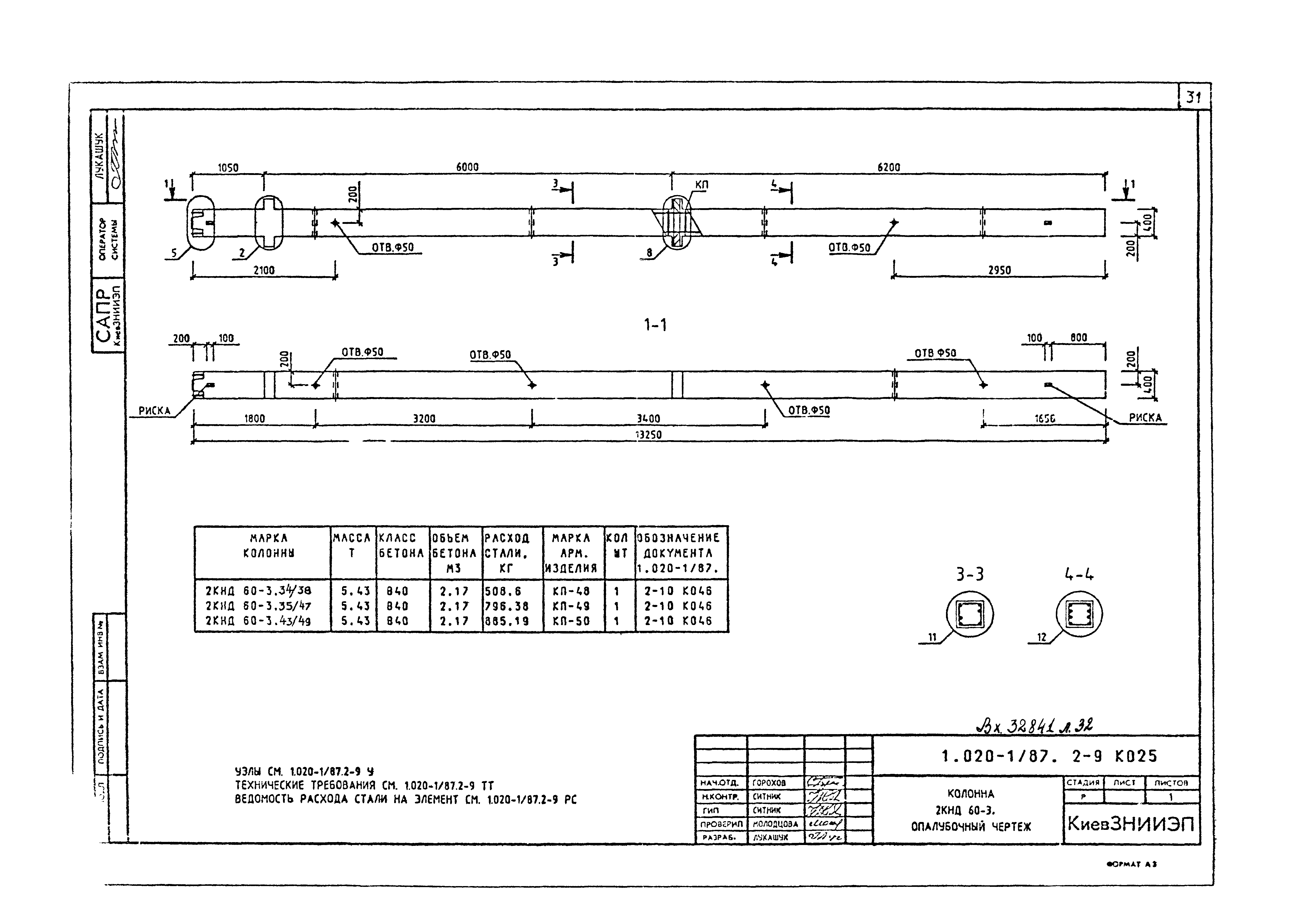 Серия 1.020-1/87