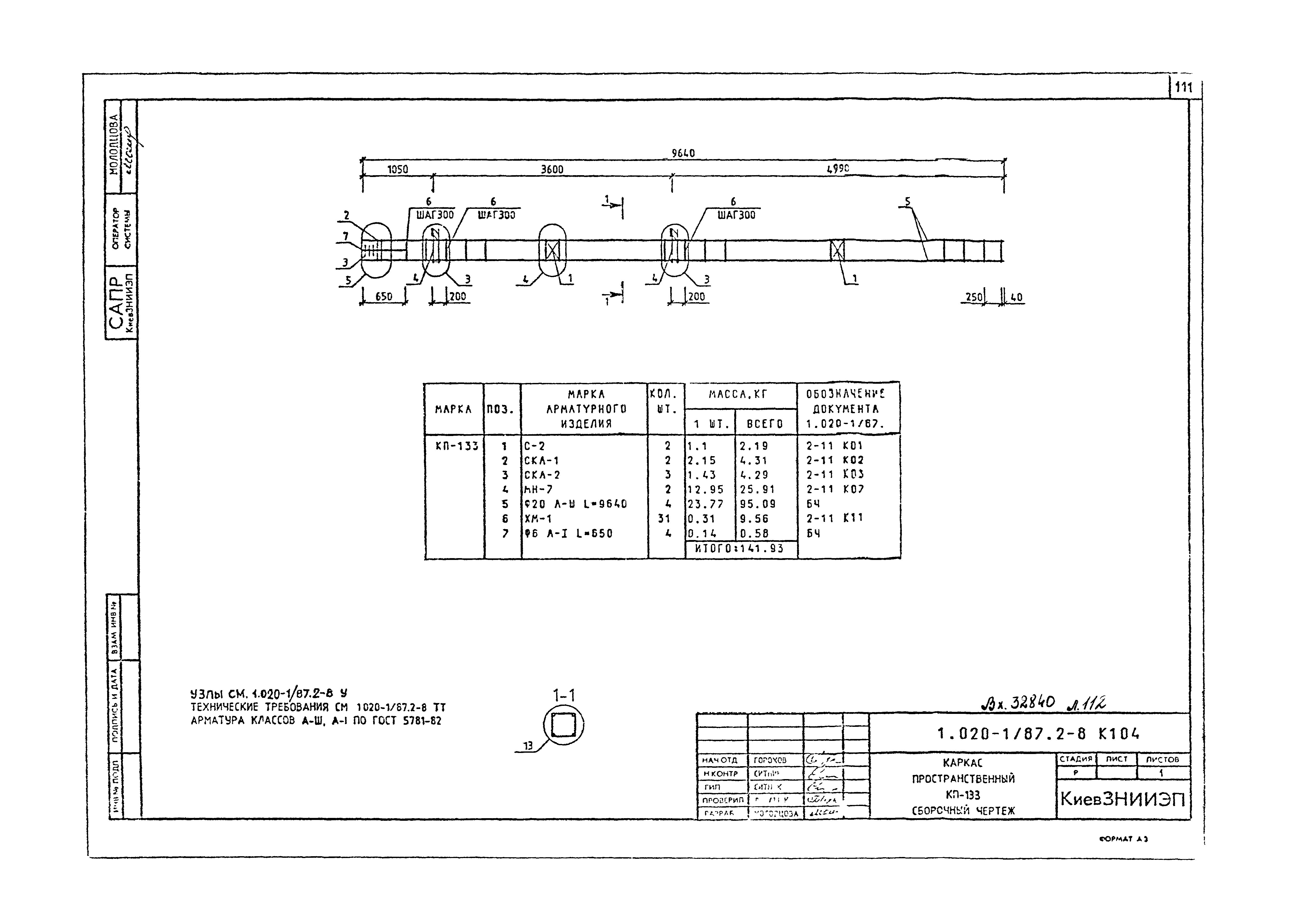 Серия 1.020-1/87