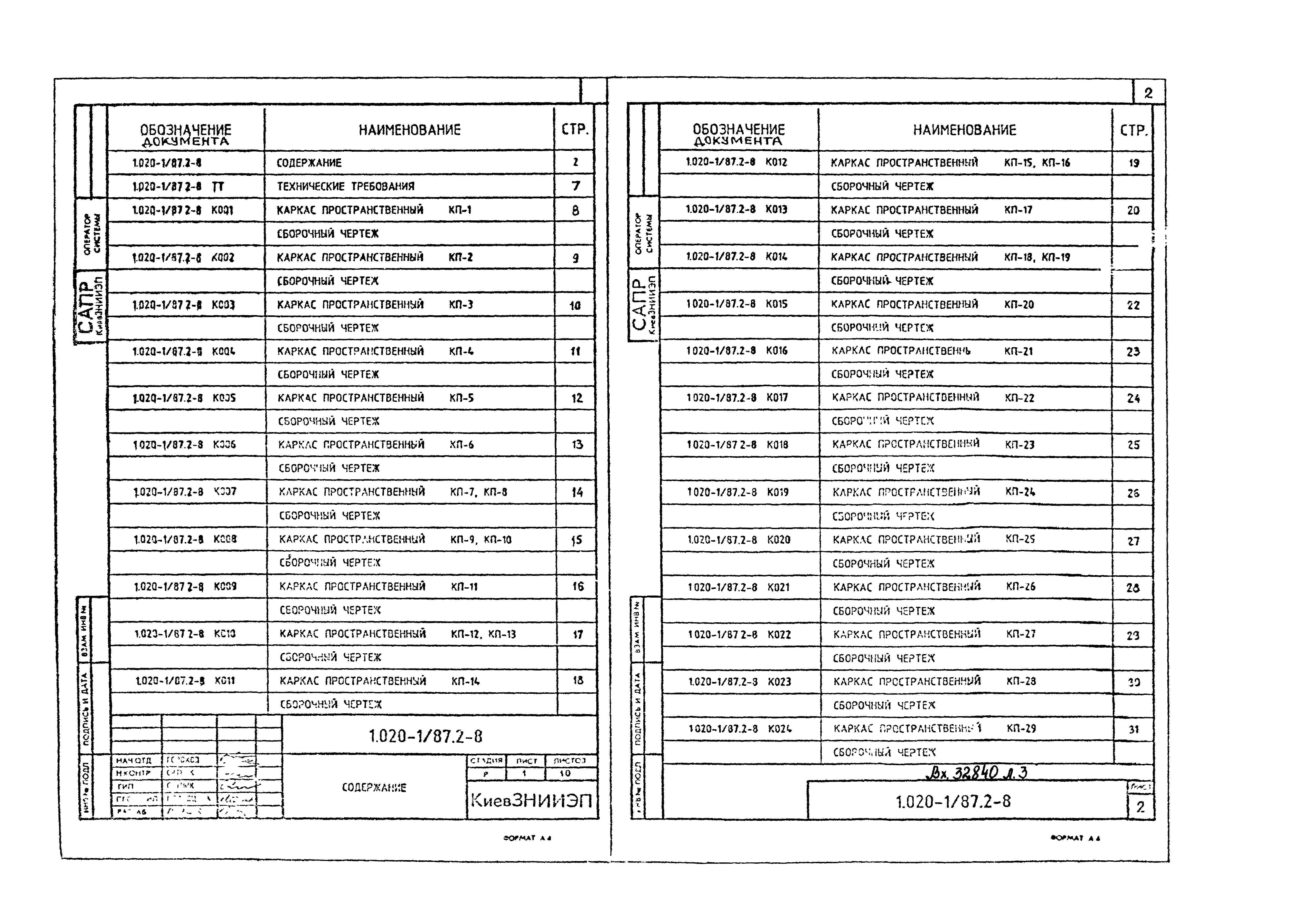 Серия 1.020-1/87