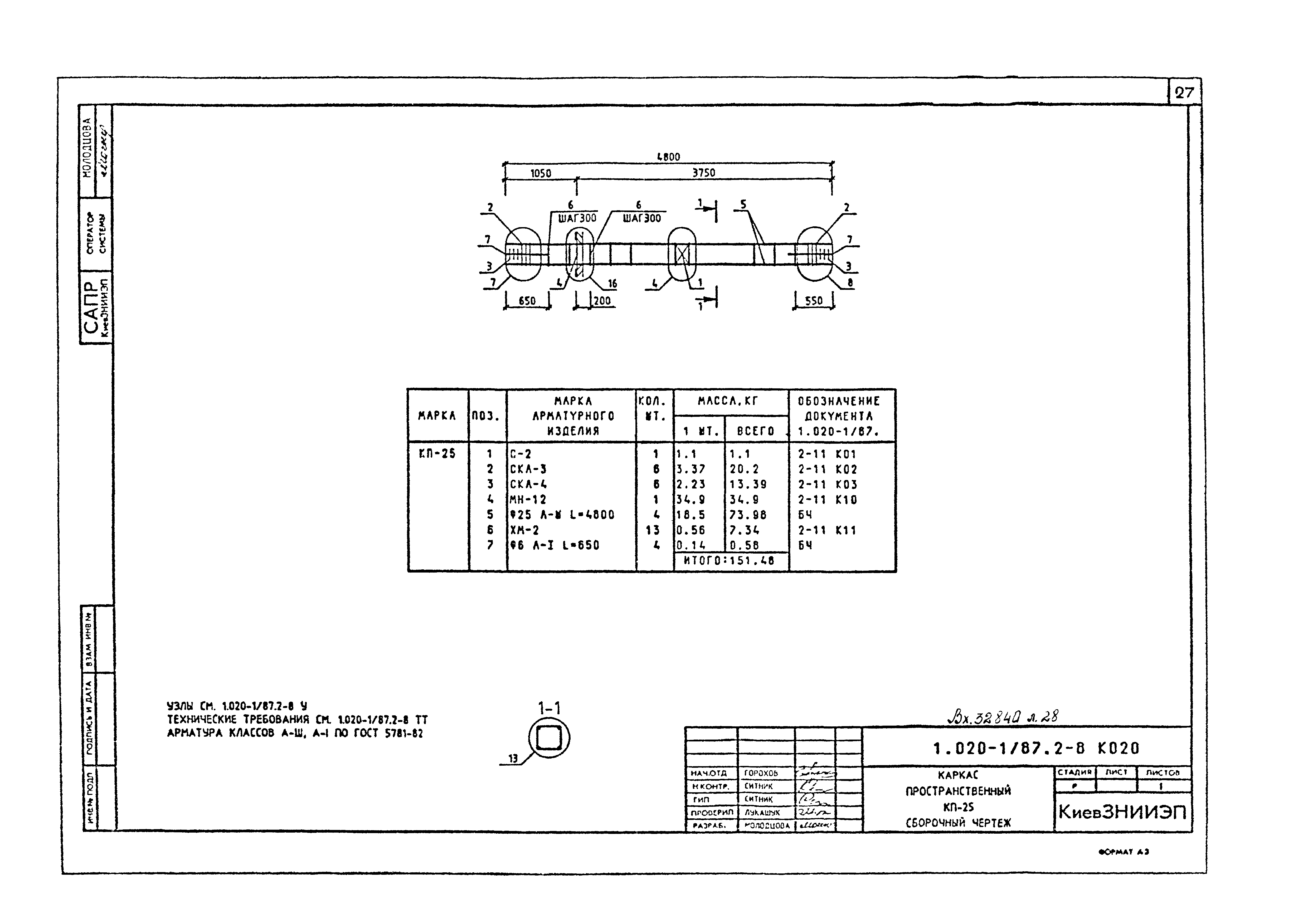 Серия 1.020-1/87