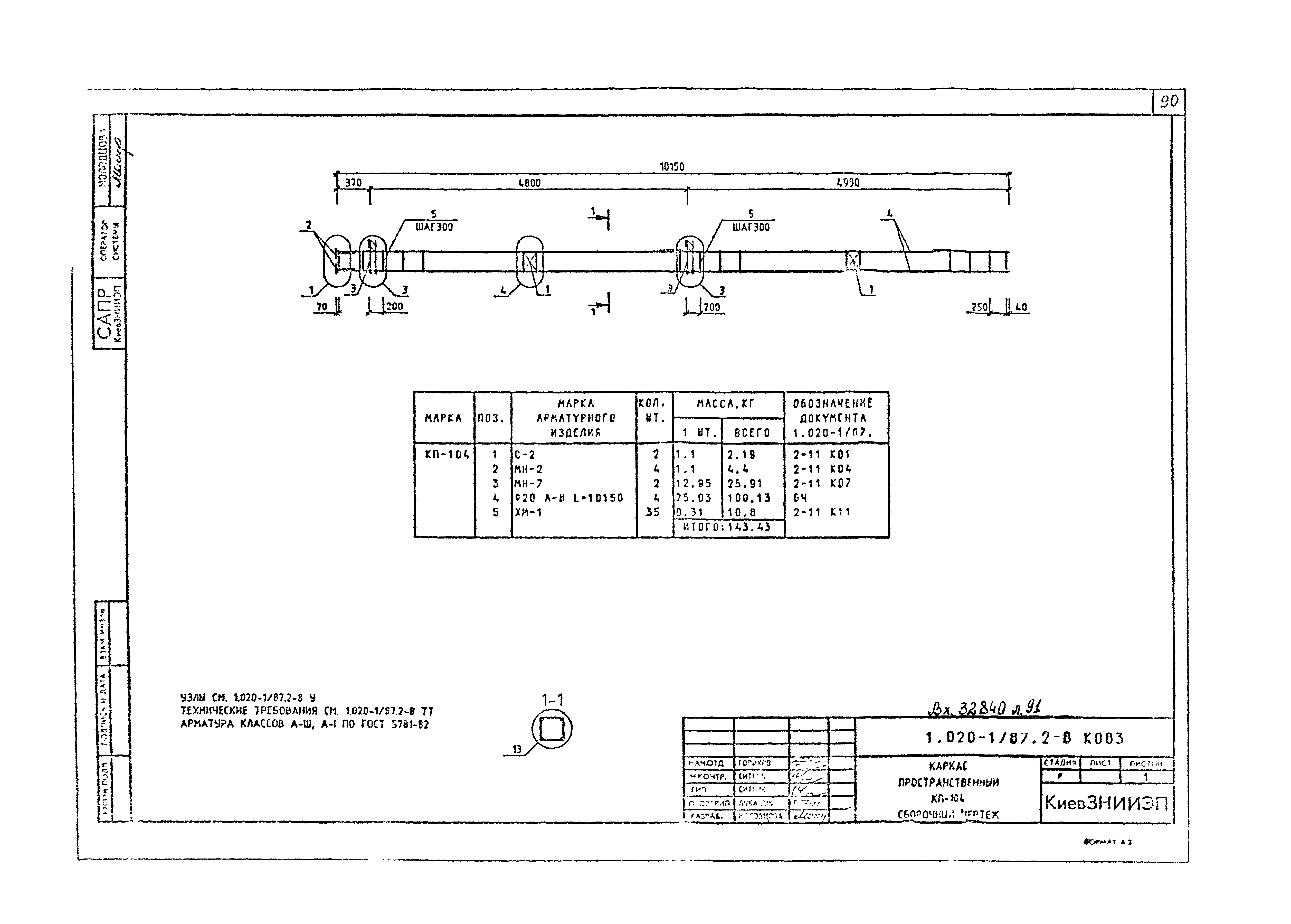 Серия 1.020-1/87