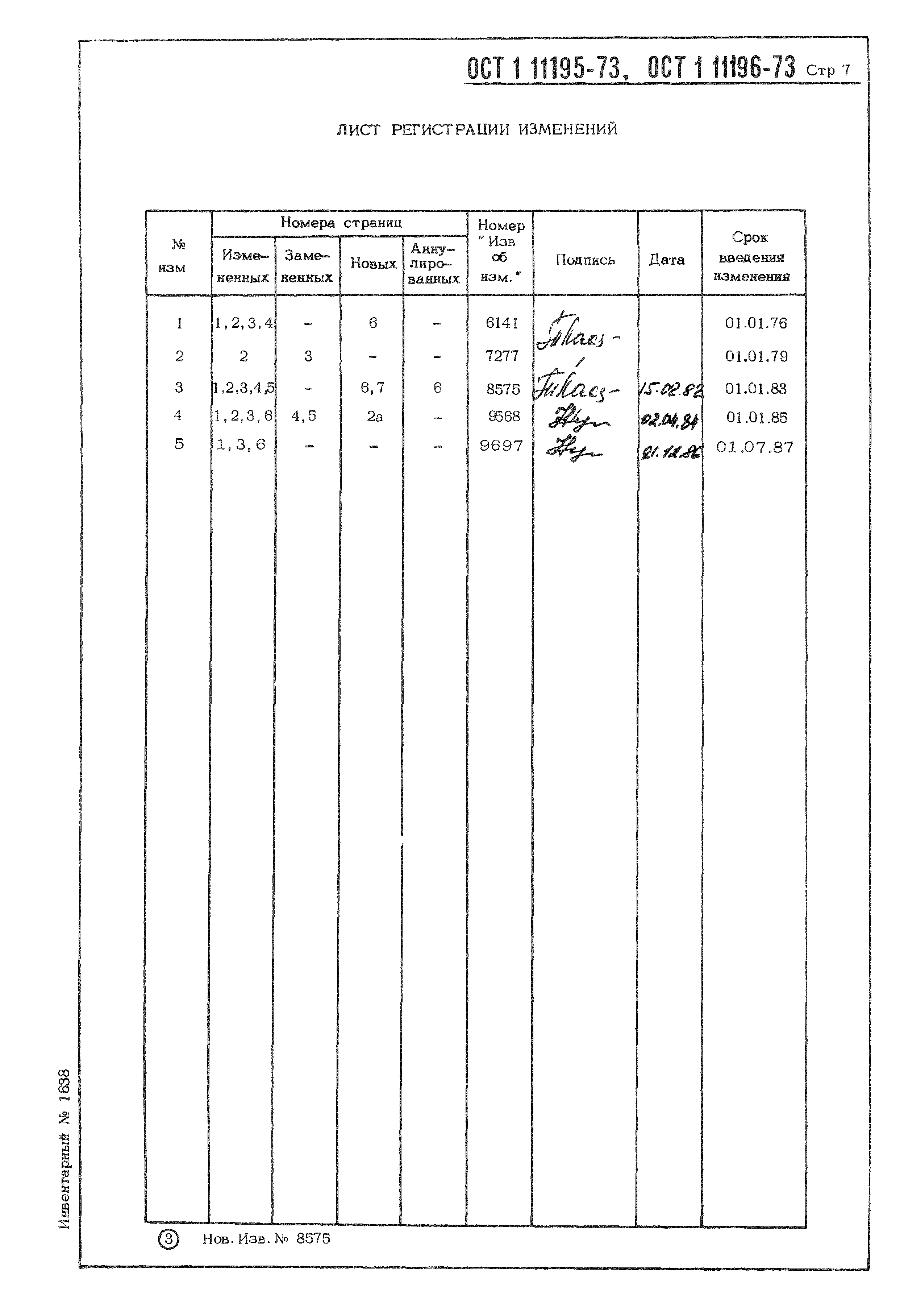 ОСТ 1 11195-73