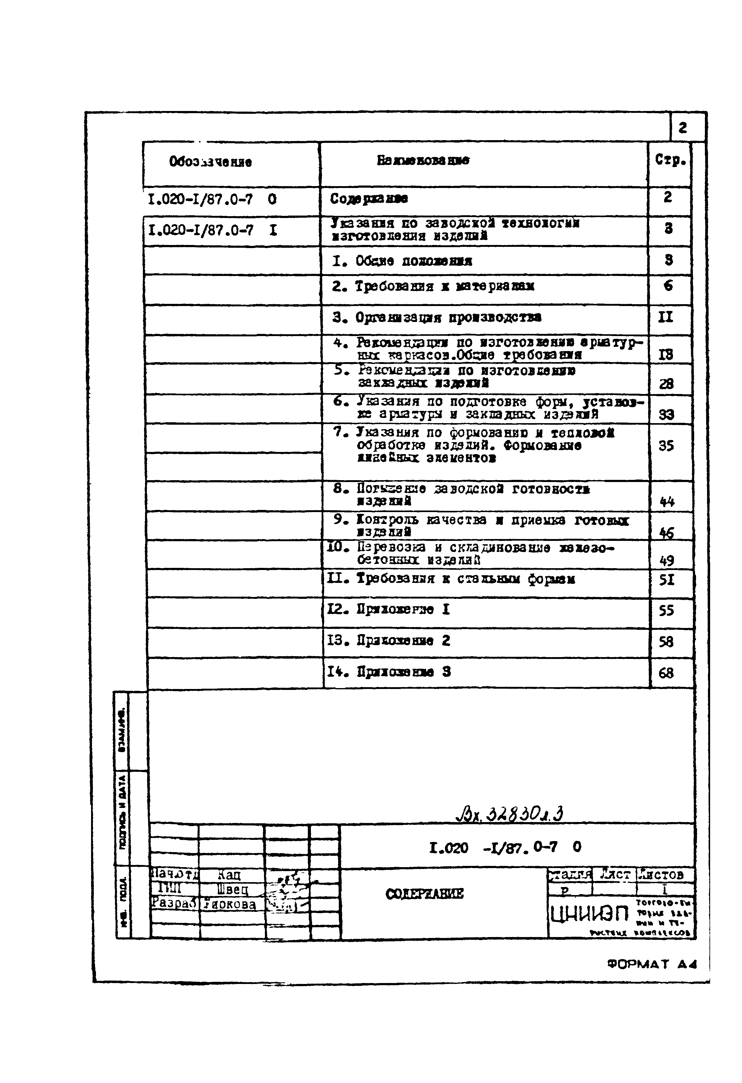 Серия 1.020-1/87