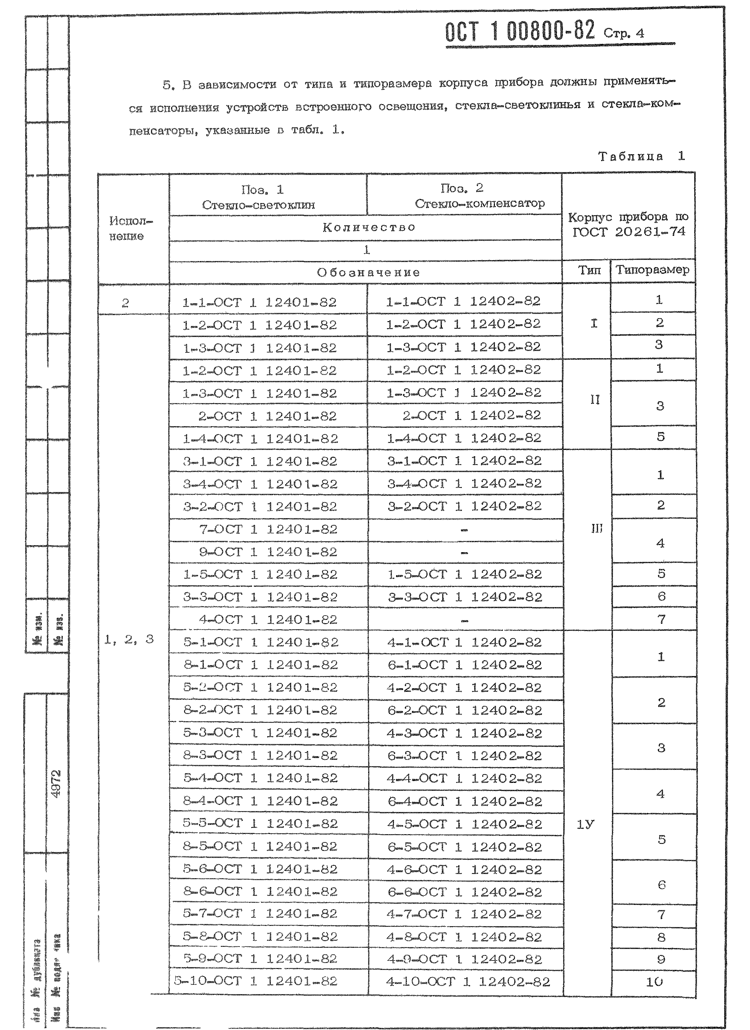 ОСТ 1 00800-82