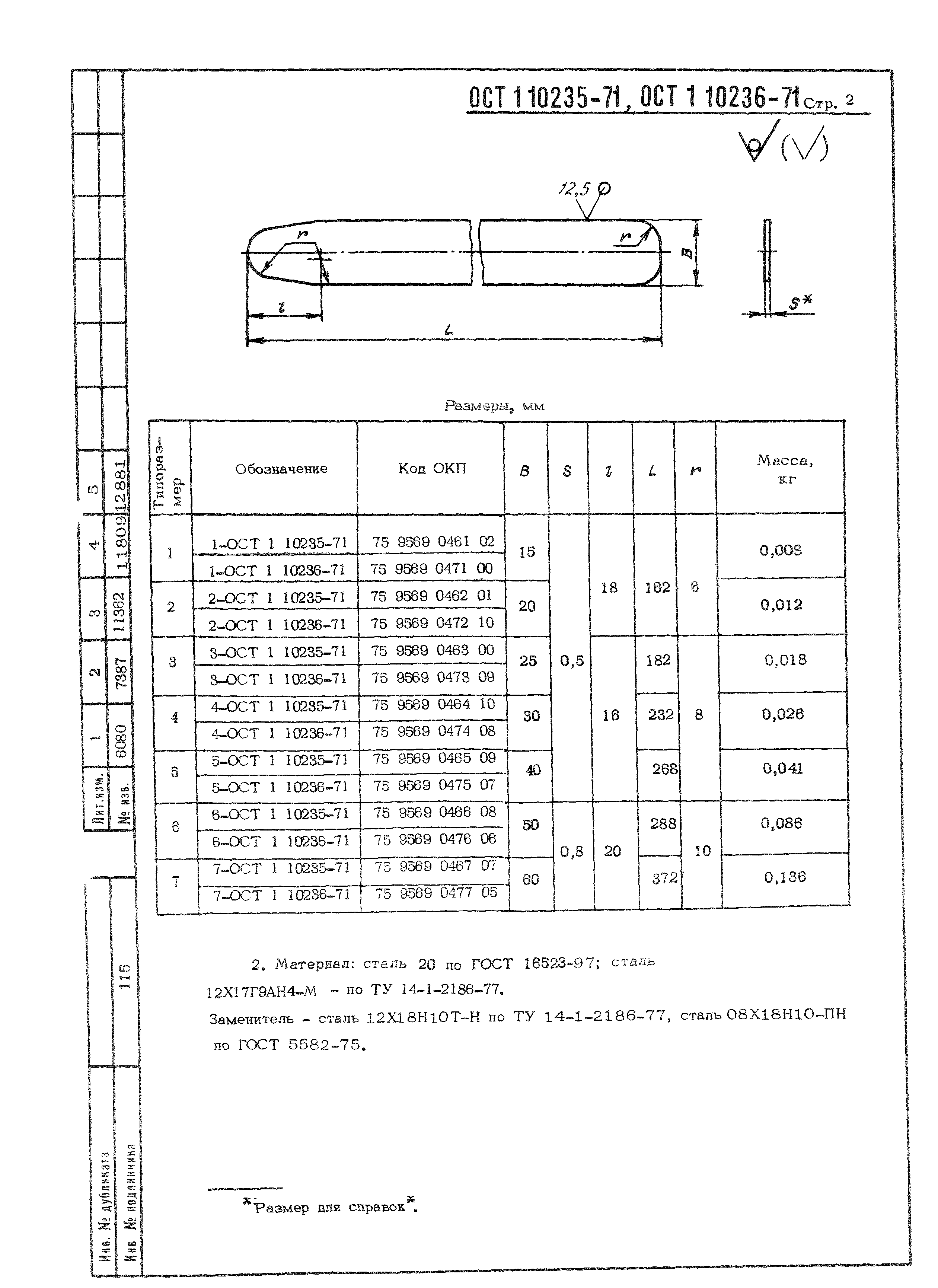 ОСТ 1 10235-71