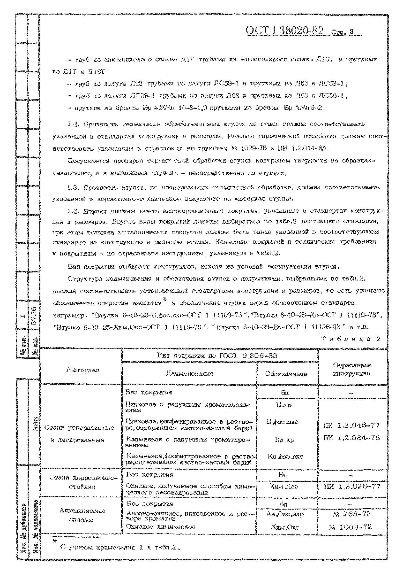ОСТ 1 38020-82