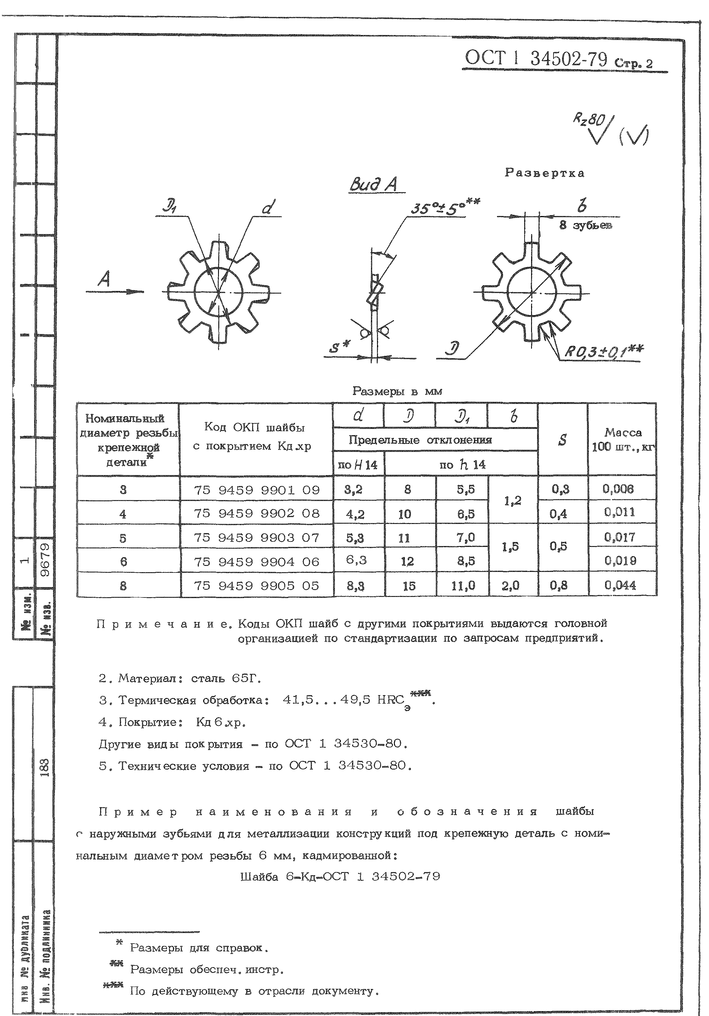 ОСТ 1 34502-79