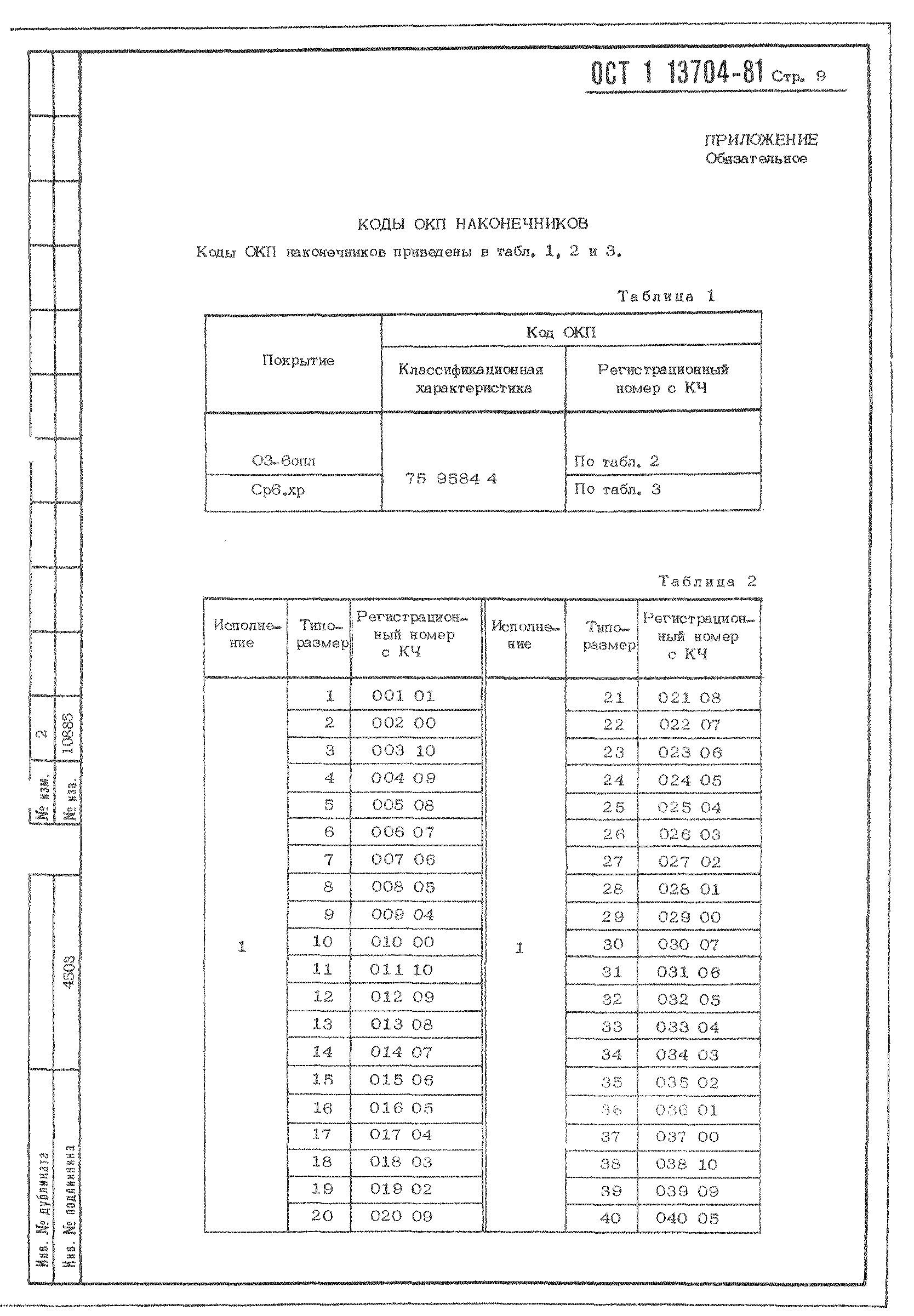 ОСТ 1 13704-81