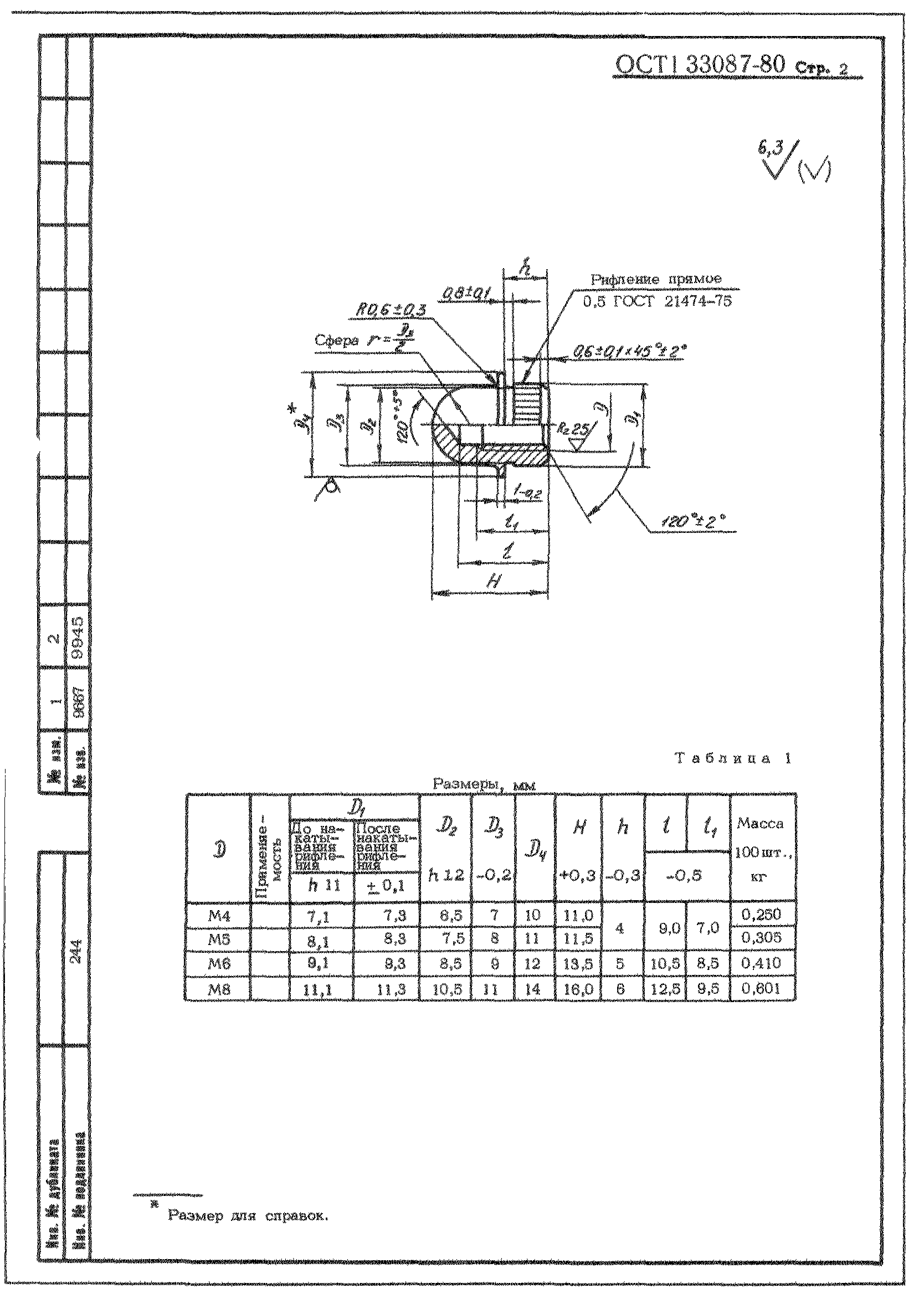 ОСТ 1 33087-80