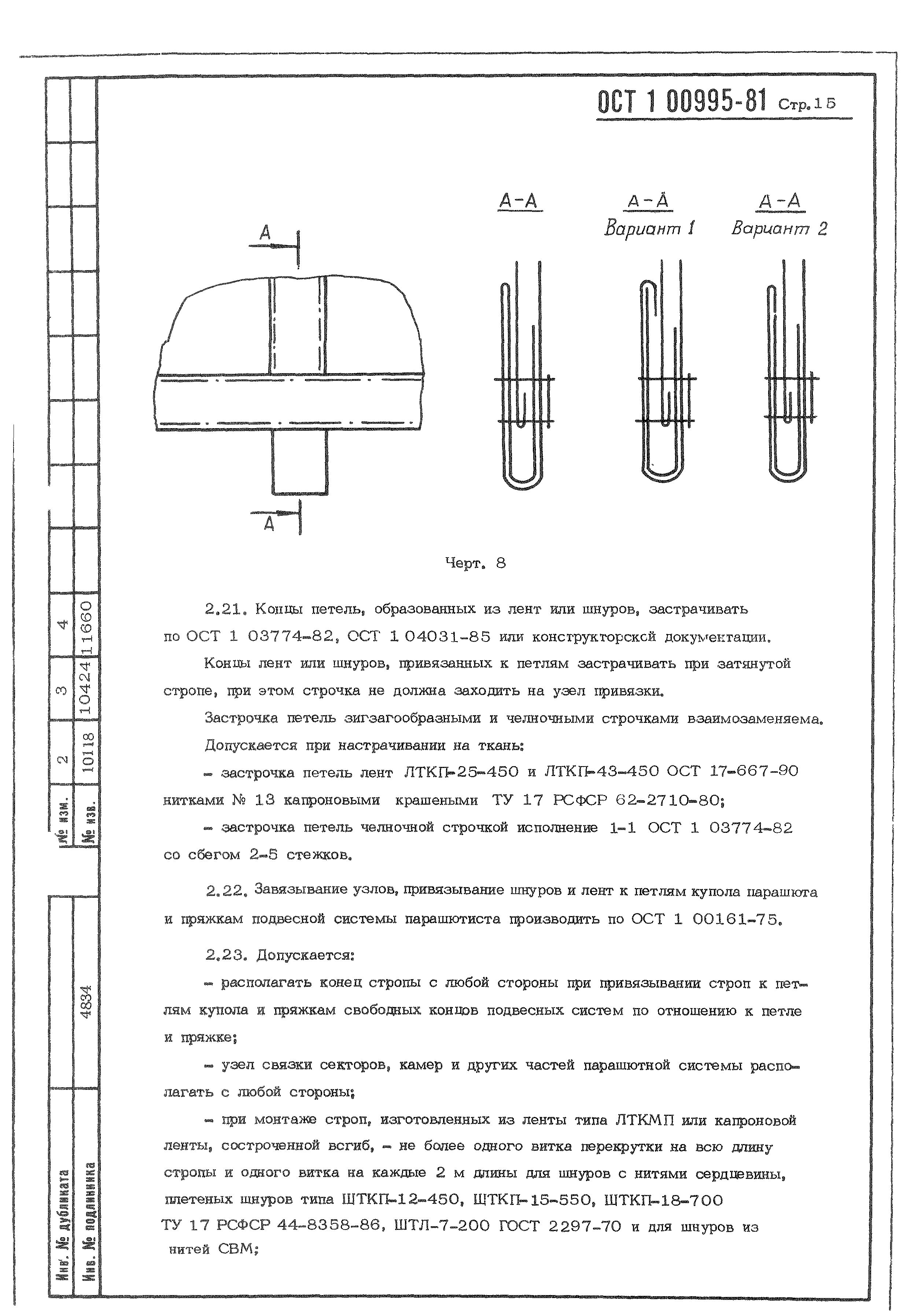 ОСТ 1 00995-81