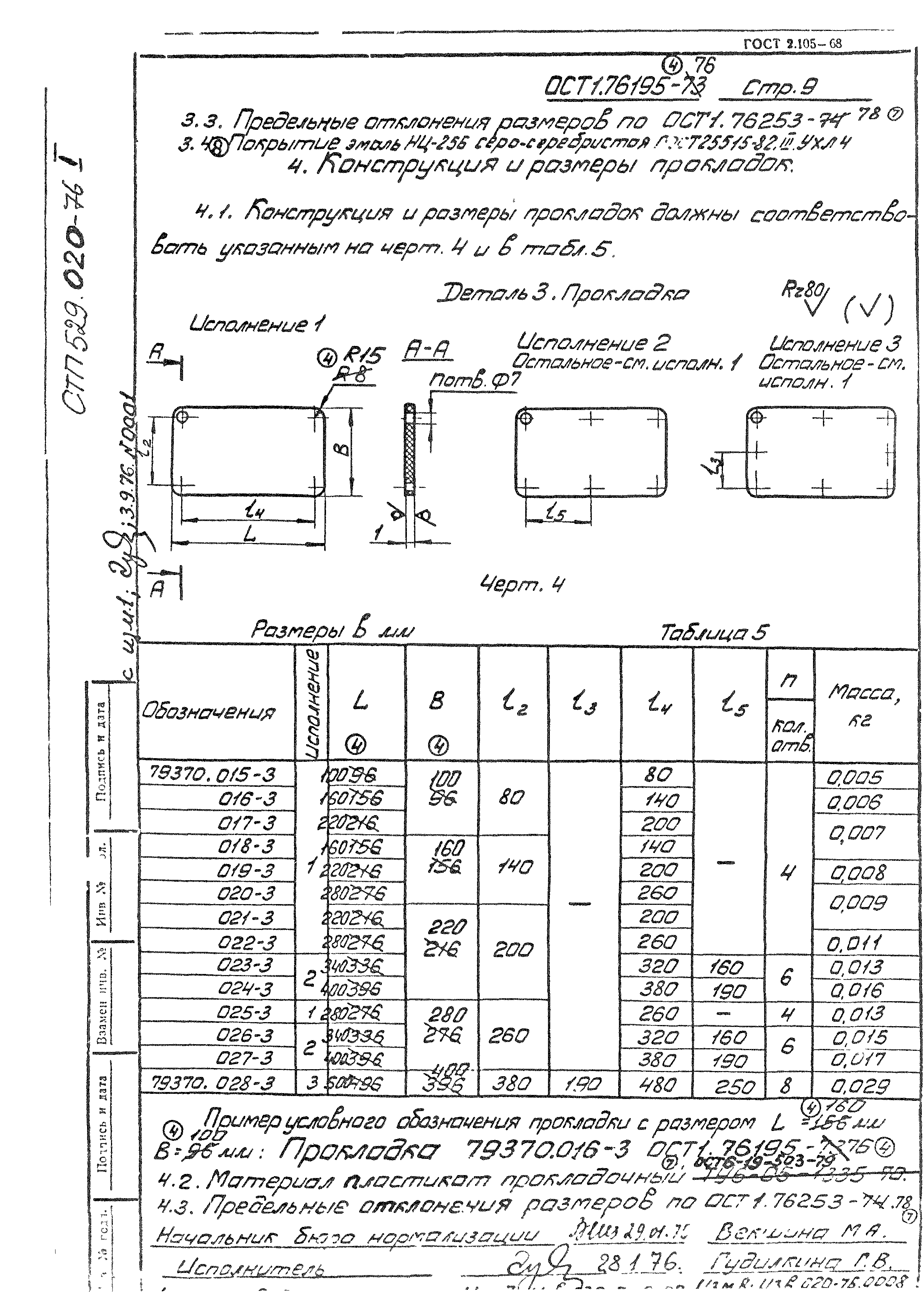 ОСТ 1 76195-76